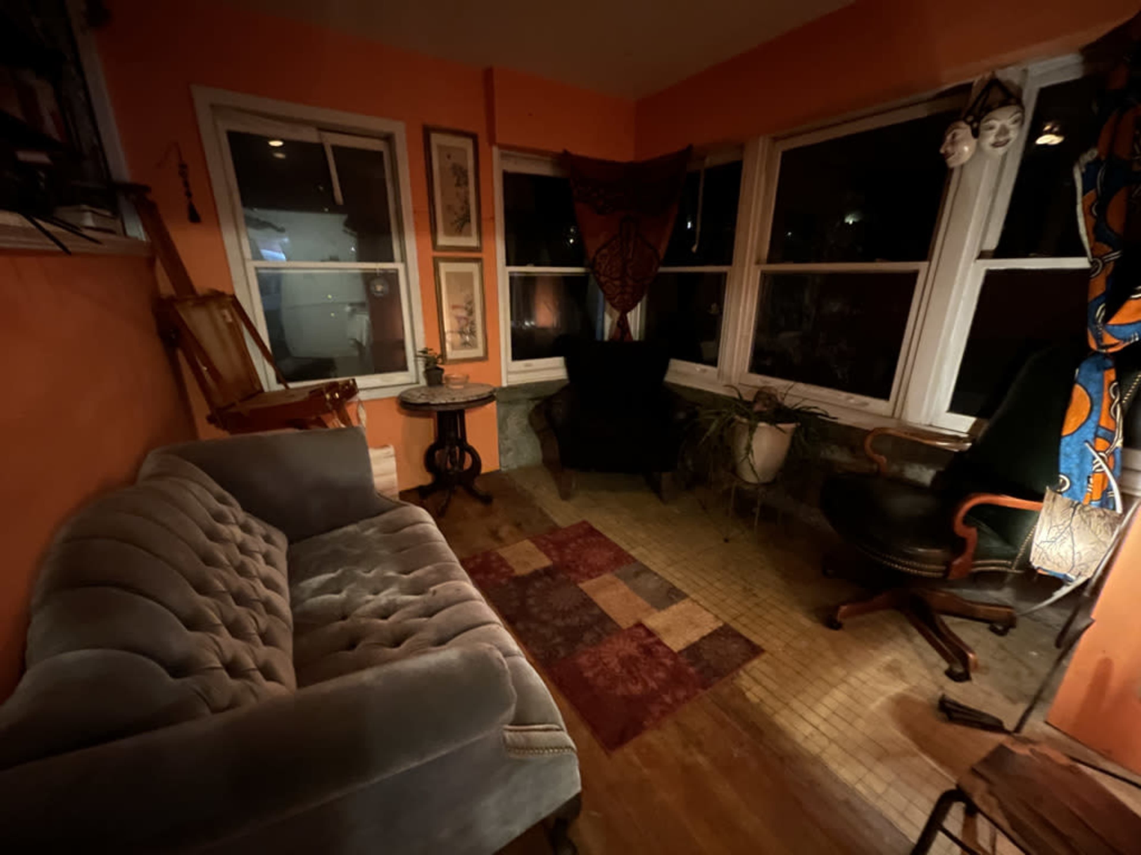 Indoor and Outdoor event space. Great for band rehearsals, music or live performance and theater events, photoshoots, and filming projects. Image in Emory Village, Atlanta, GA