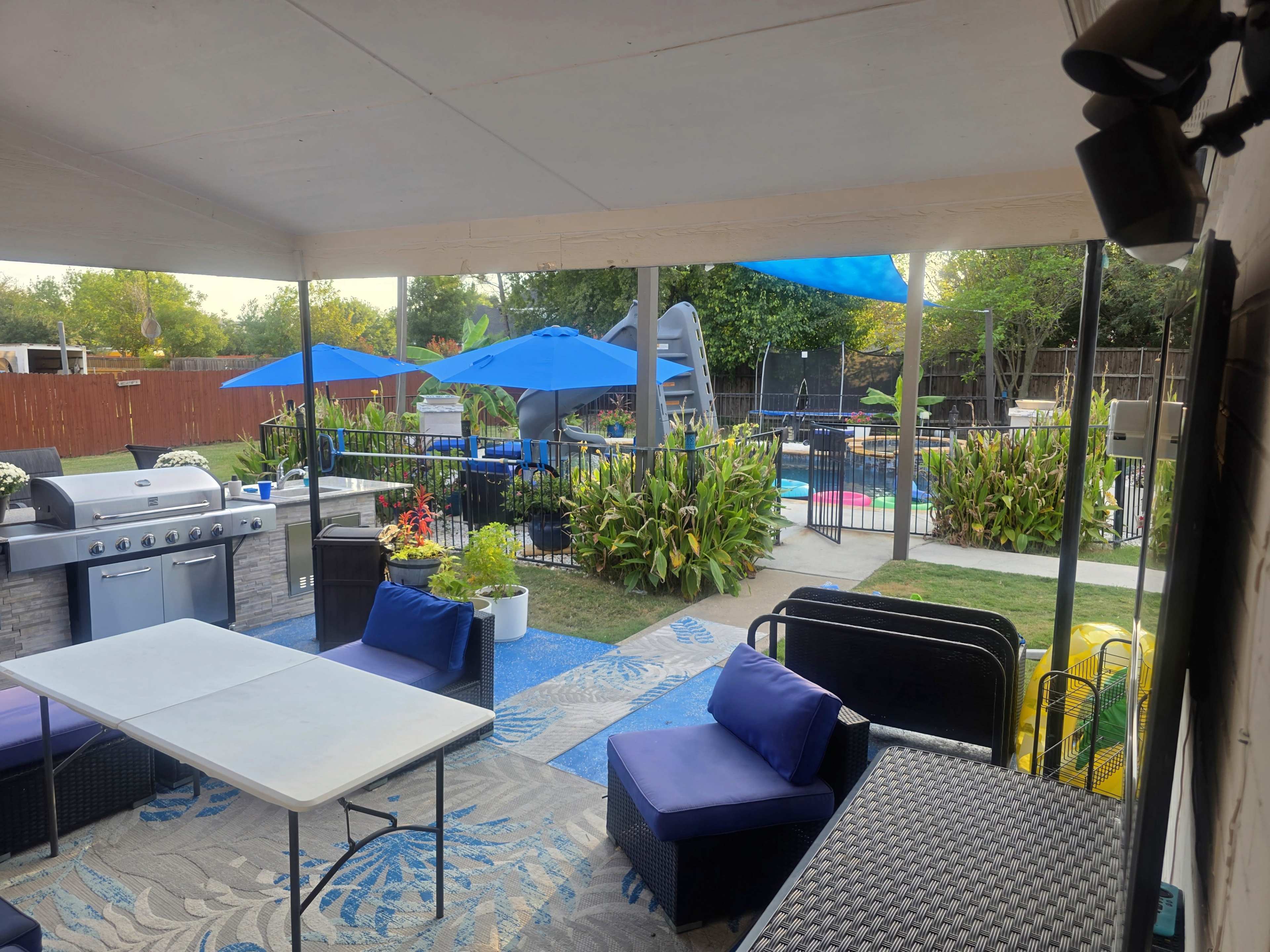 Backyard Oasis Grill & Chill Image in Sachse, SACHSE, TX