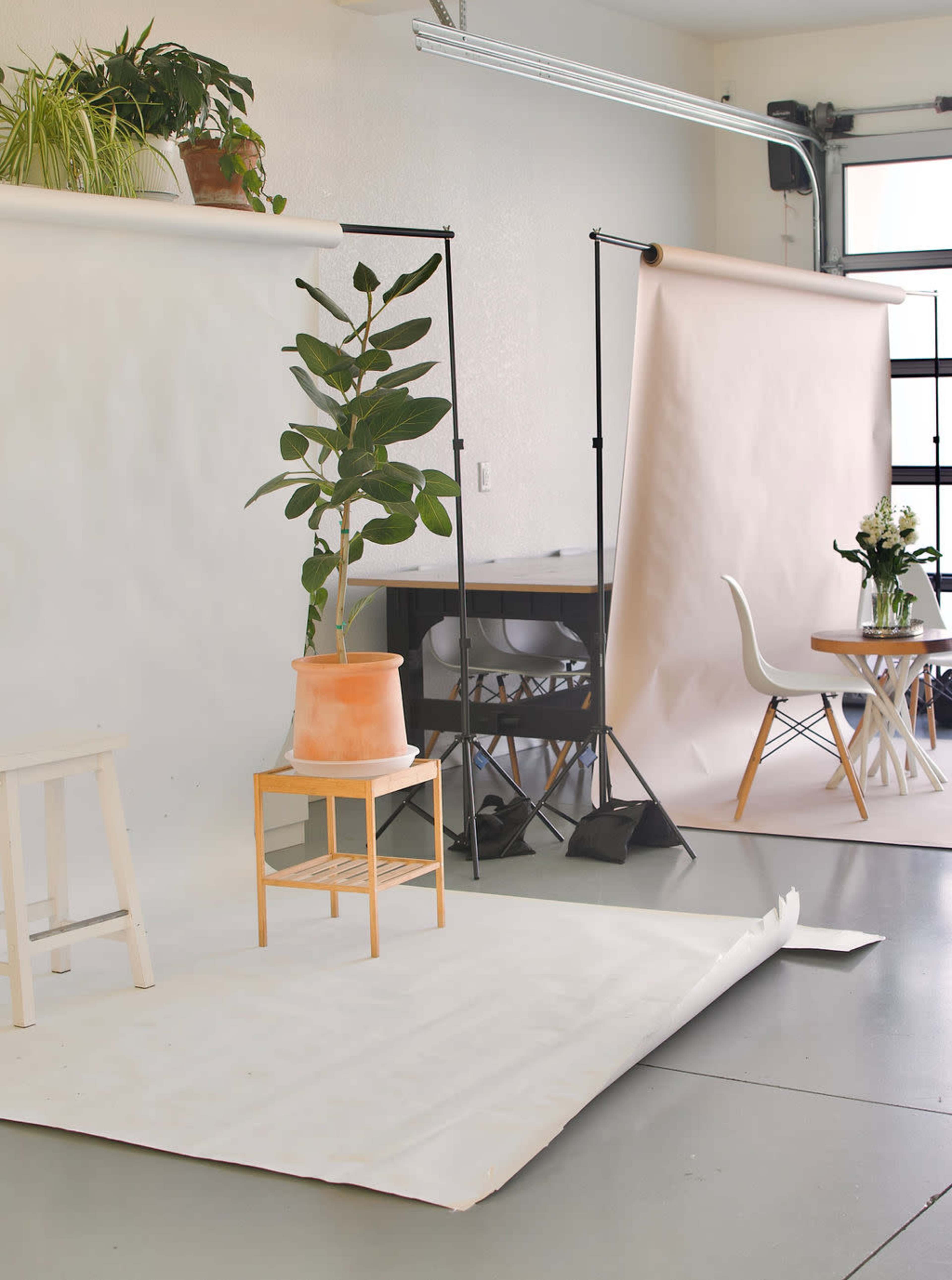 Beautifully Designed Photography and Content Space with Natural Light, Plants, Bar Set-up, Design-Forward Image in Richmond, Richmond, CA