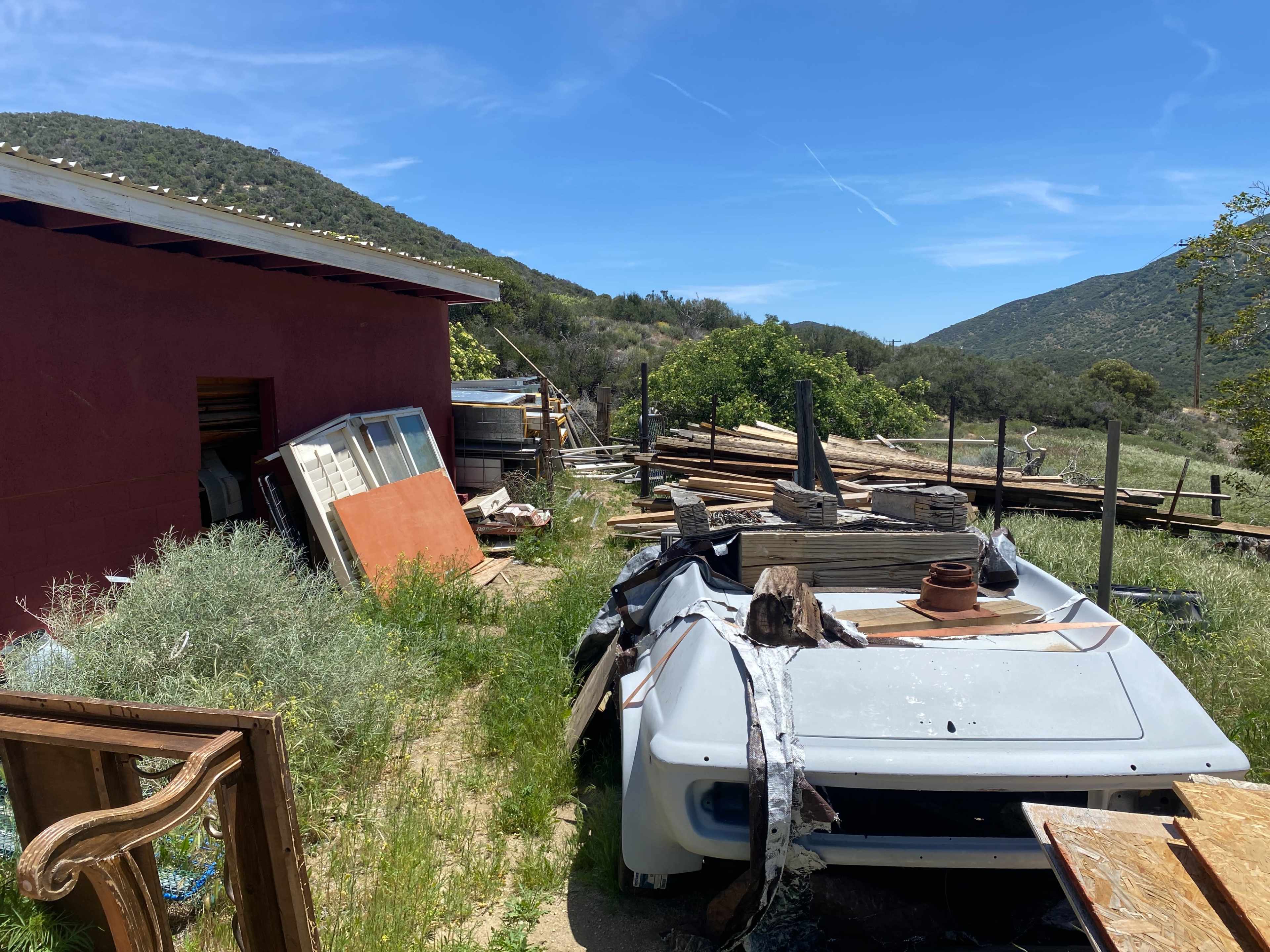 Junkyard on Rugged High Desert Ranch Image in Leona Valley, Leona Valley, CA