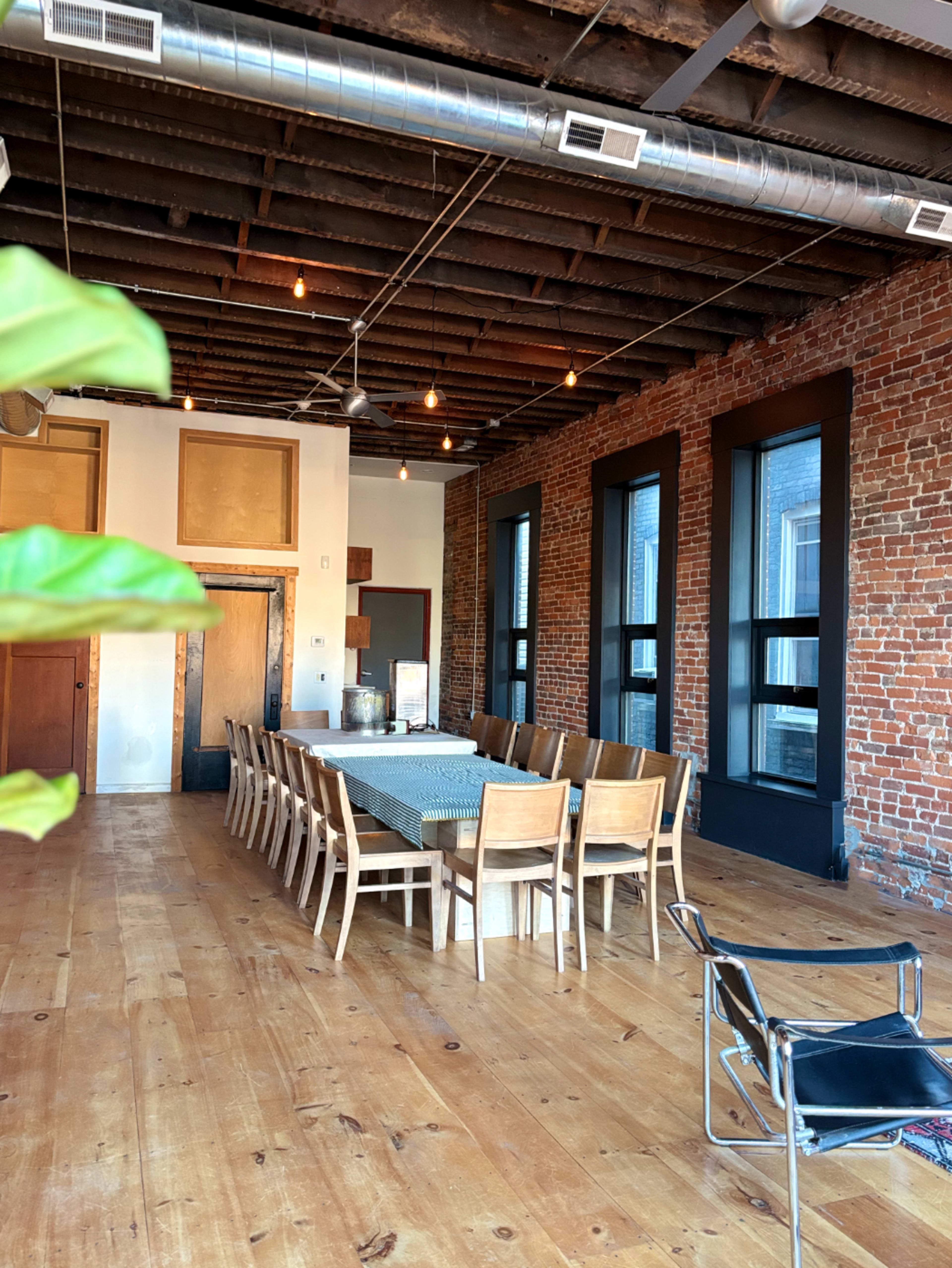 Warm Brick Loft for Workshops, Pop-Ups, Private Dinners + Creative Use Image in Smoketown, Louisville, KY