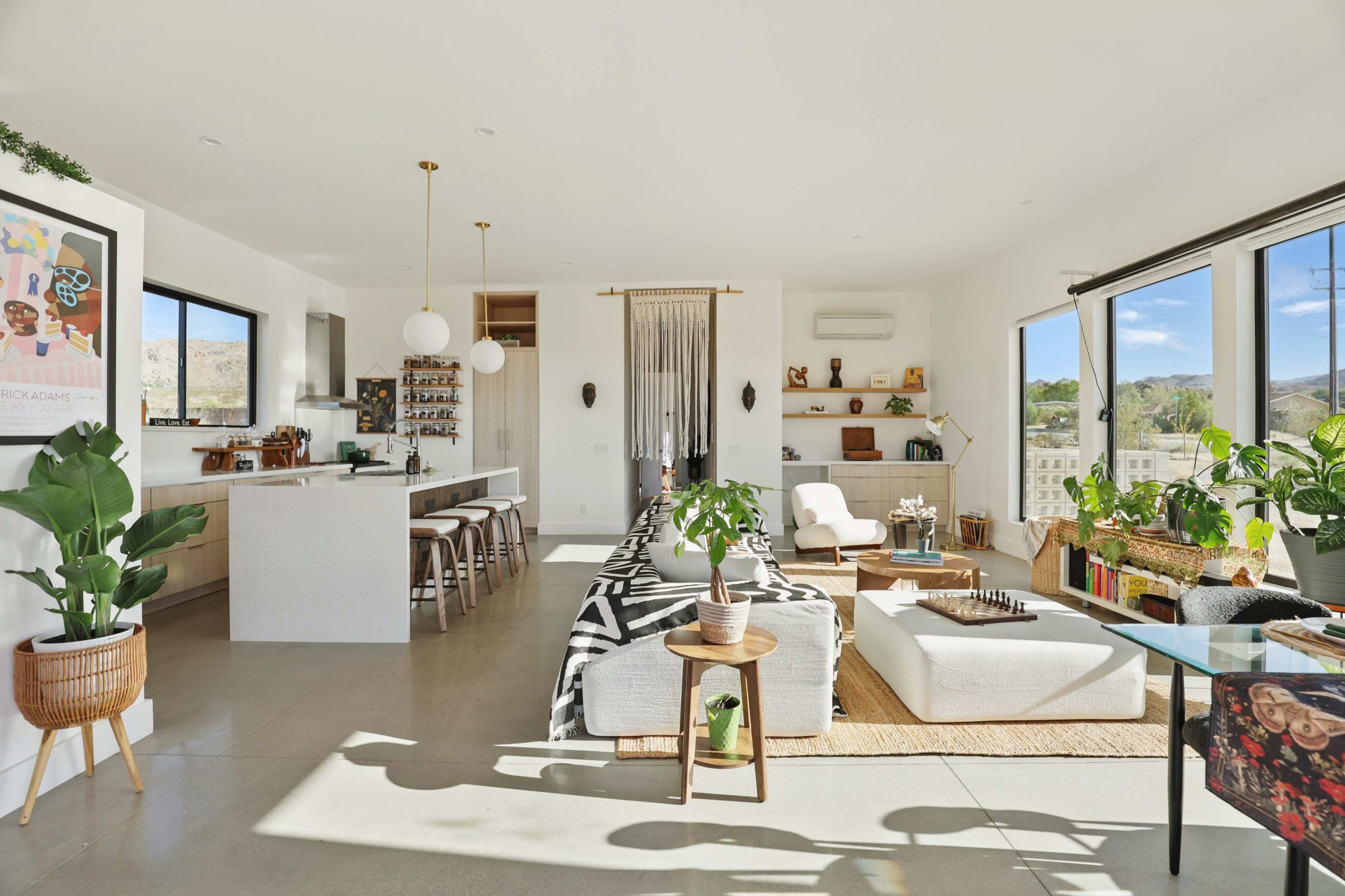 Afro Boho Meets Modern Minimalism Image in , Joshua Tree, CA