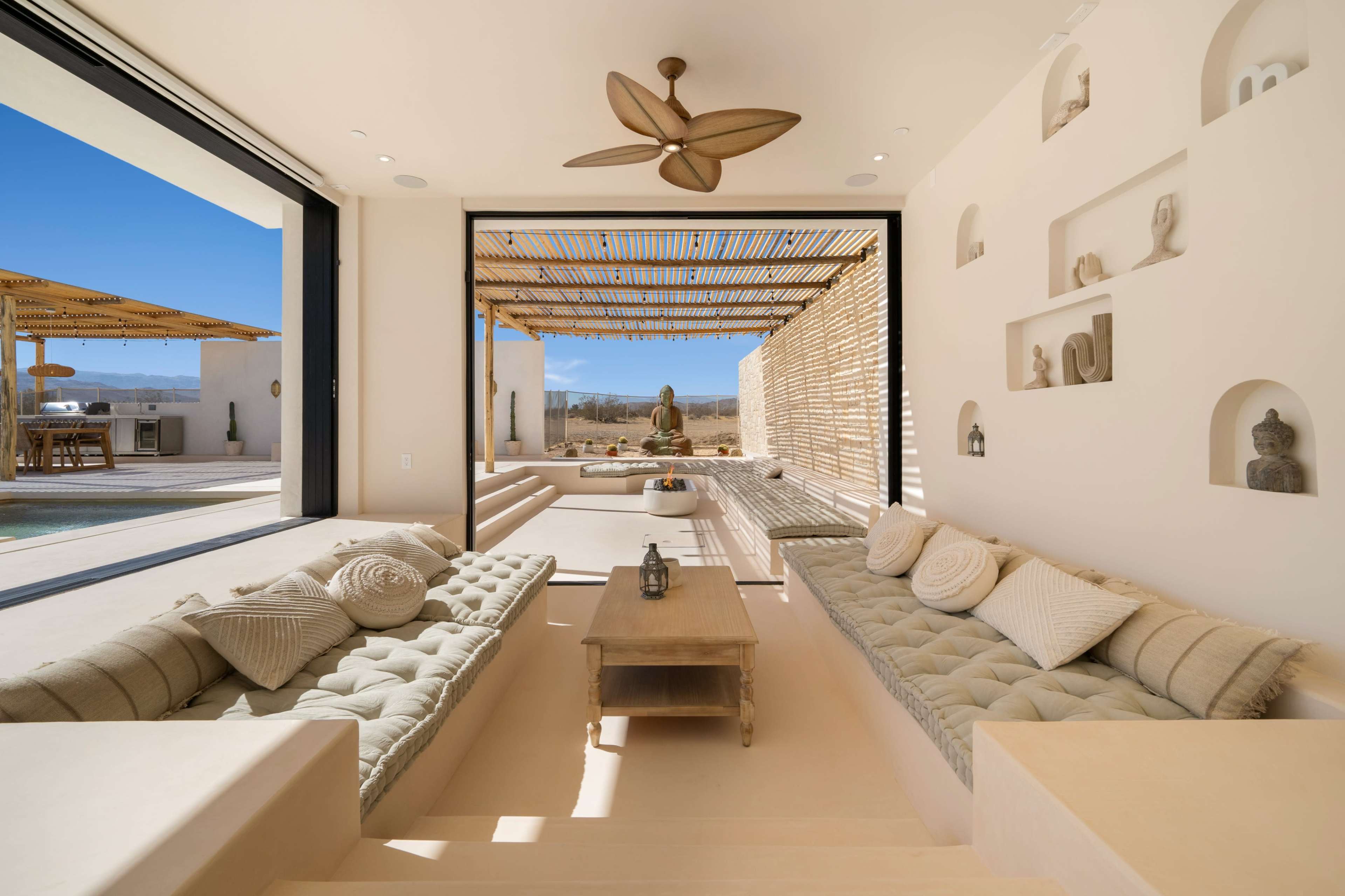 Villa Luna | Ibiza villa w pool & rooftop deck Image in Joshua Tree, Joshua Tree, CA