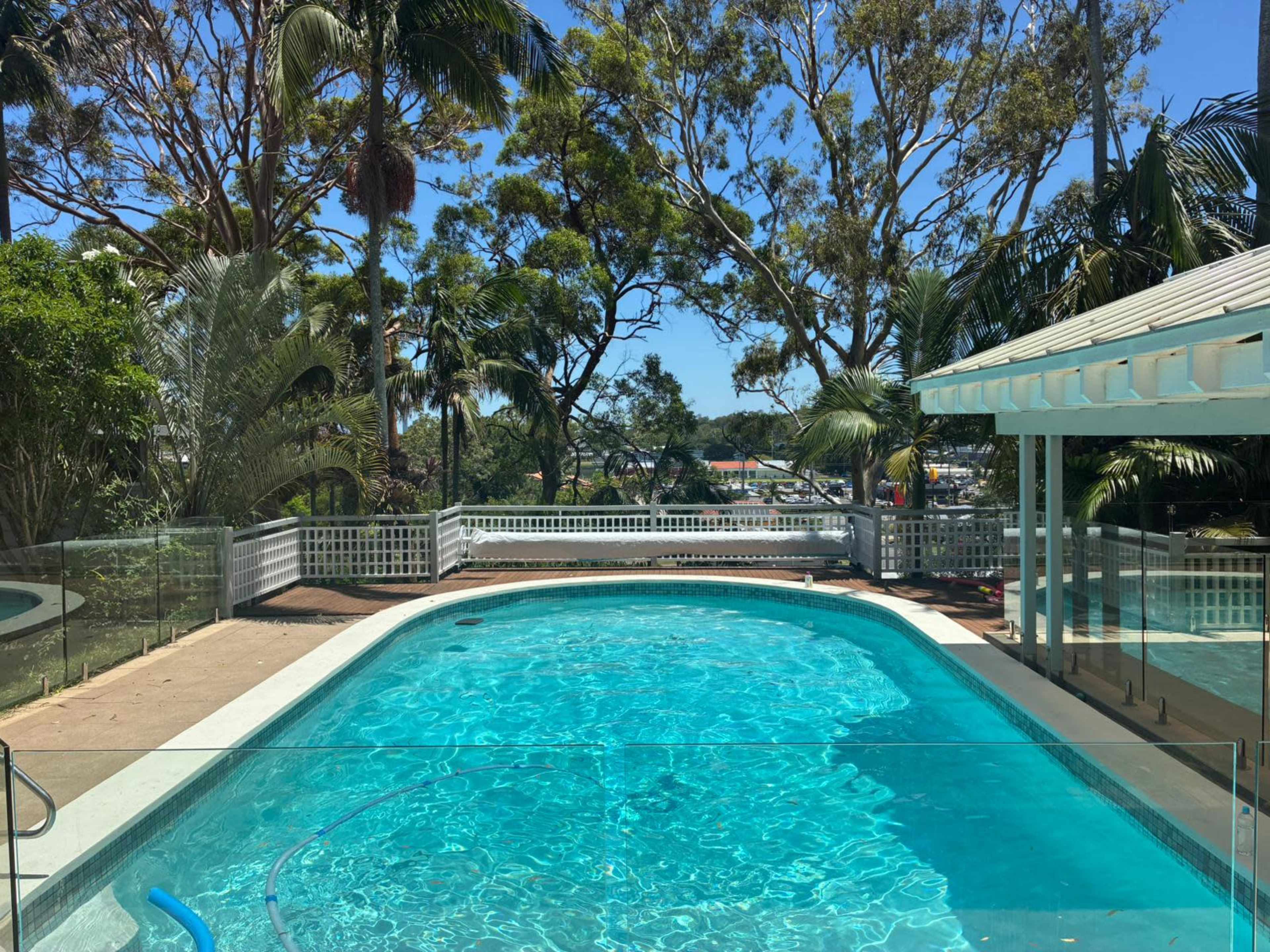 Architectural Hilltop Home with City Views, Pool & Subtropical Garden Image in Stafford, Brisbane, Queensland, Australia, QLD