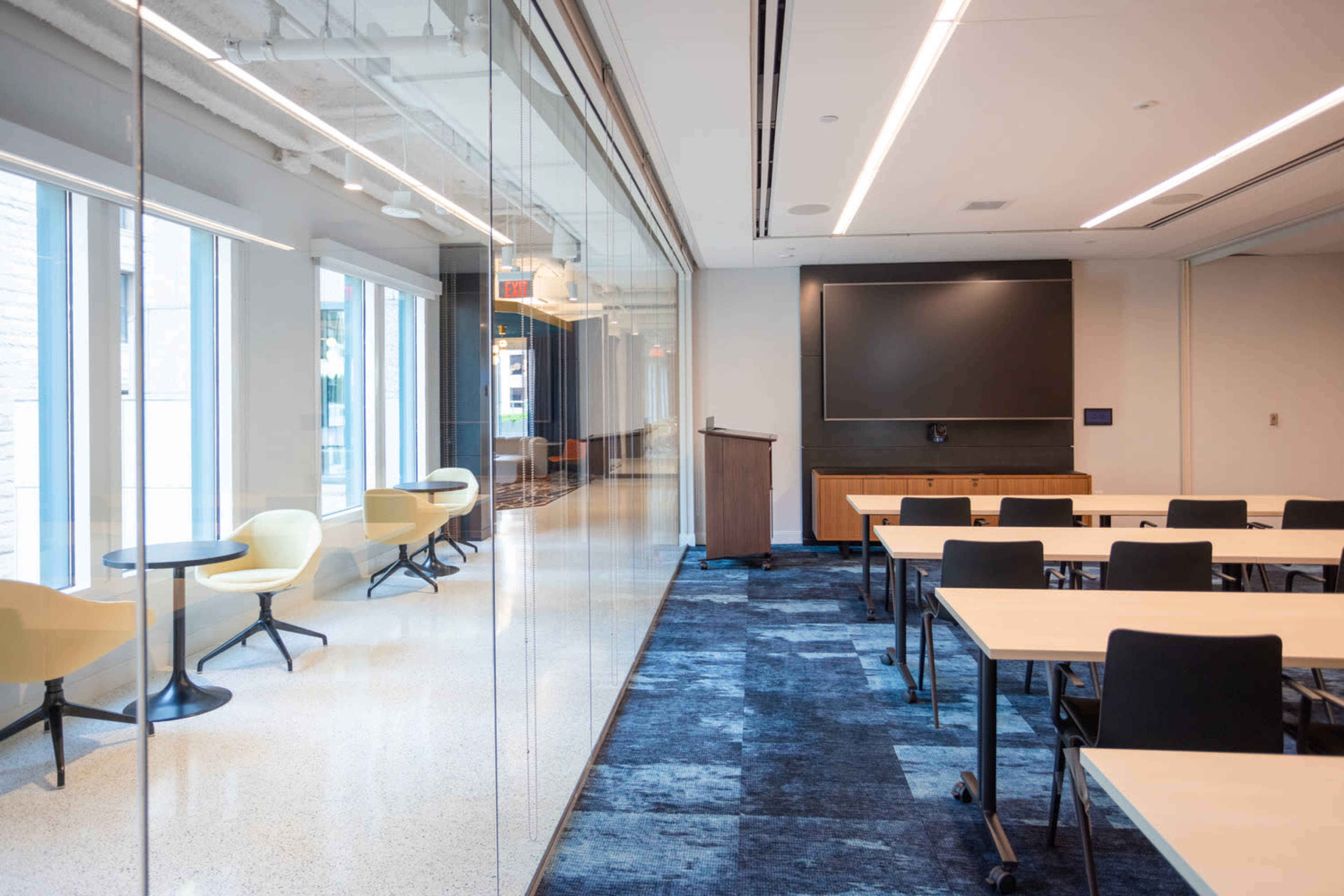 Full Amenity Center + Roof Deck:  where imagination thrives indoors and out. Image in Downtown, Boston, MA
