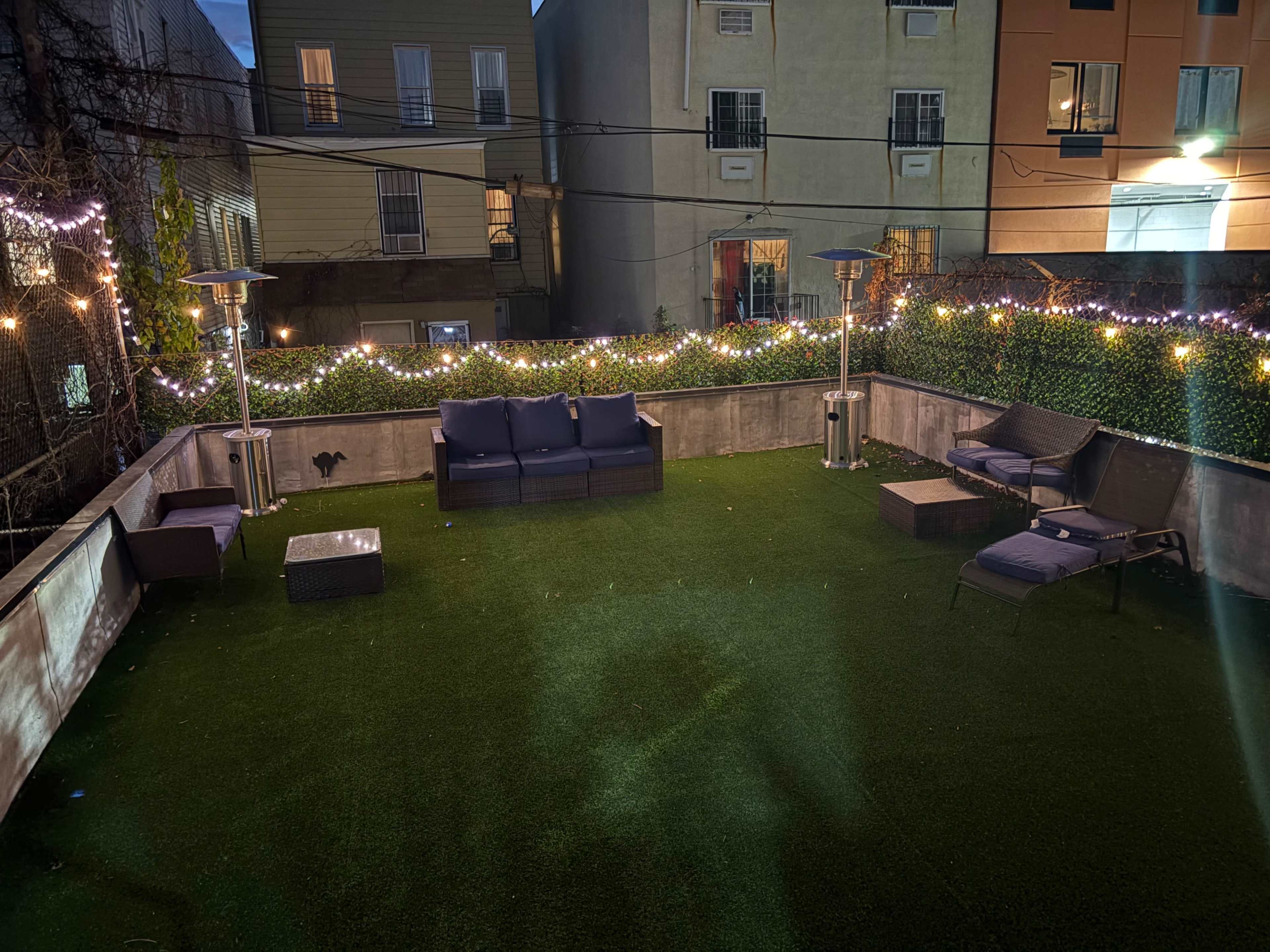 Modern Duplex Lounge Featuring Cozy Indoor Spaces & Lush Outdoor Seating- Your New Go-to Spot! Image in West Bronx, Bronx, NY