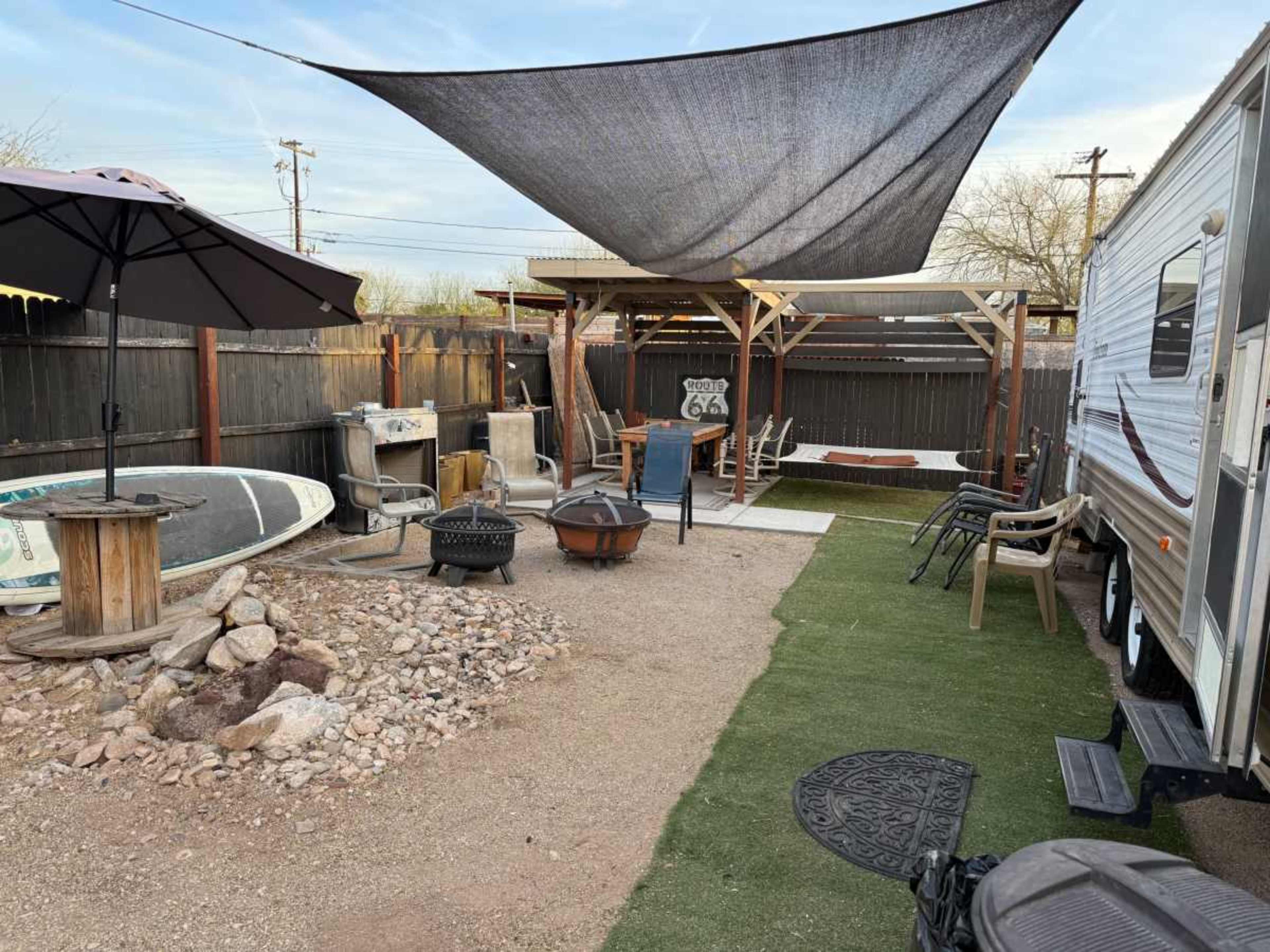 Midtown Deck Venue w/ huge BackYard & Outdoor Games Image in Grant/Glenn, Tucson, AZ
