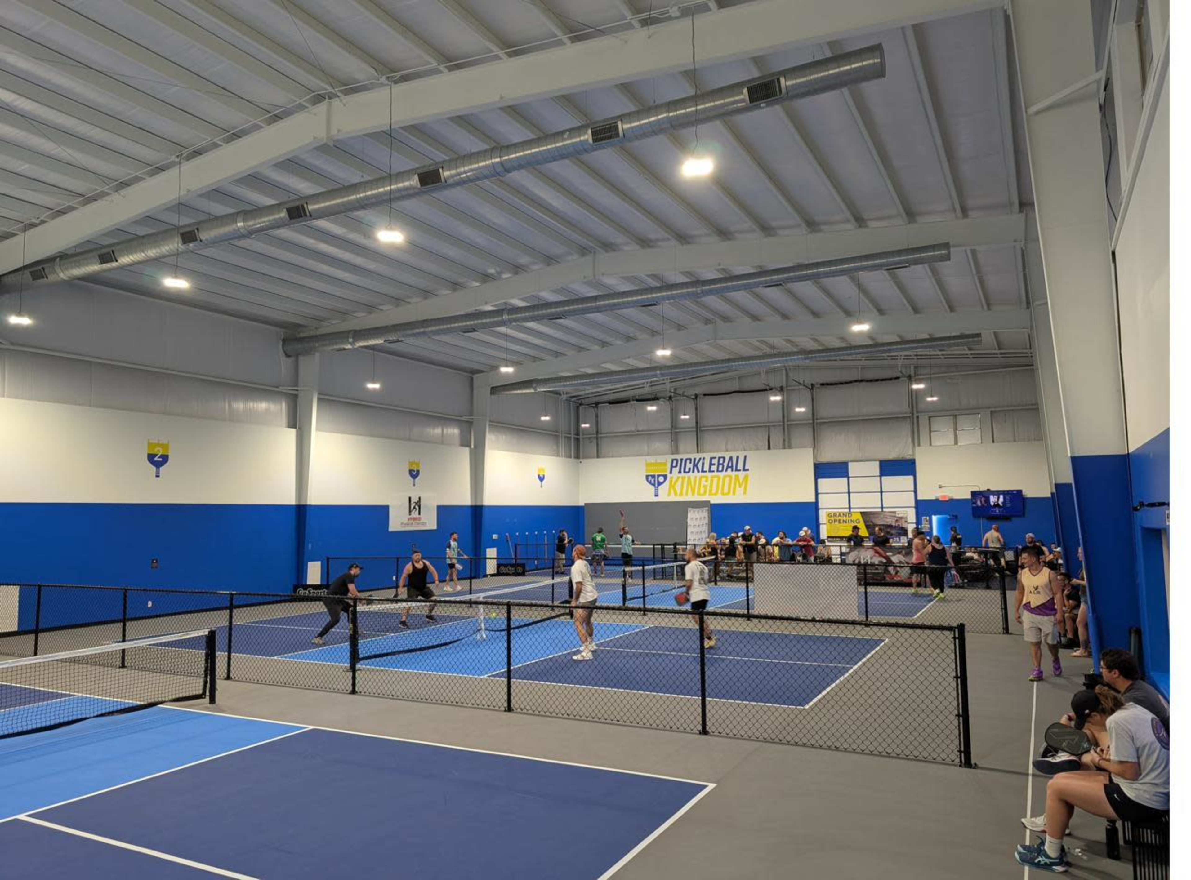 Private Three-Court Indoor Pickleball Venue with Lounge Image in Austin, Pflugerville TX, TX