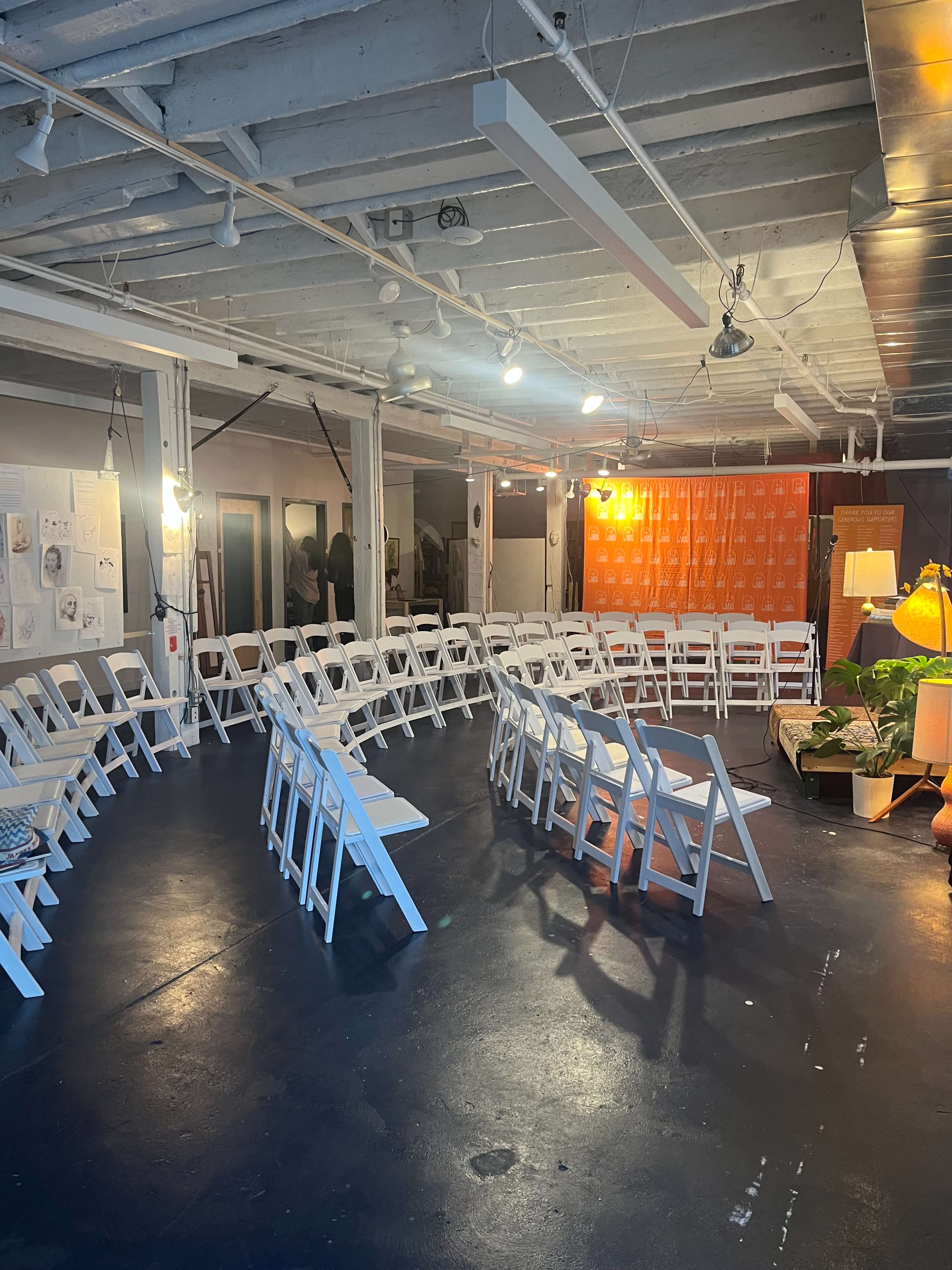 Industrial White Brick Art Studio Image in Ward Two, Somerville, MA