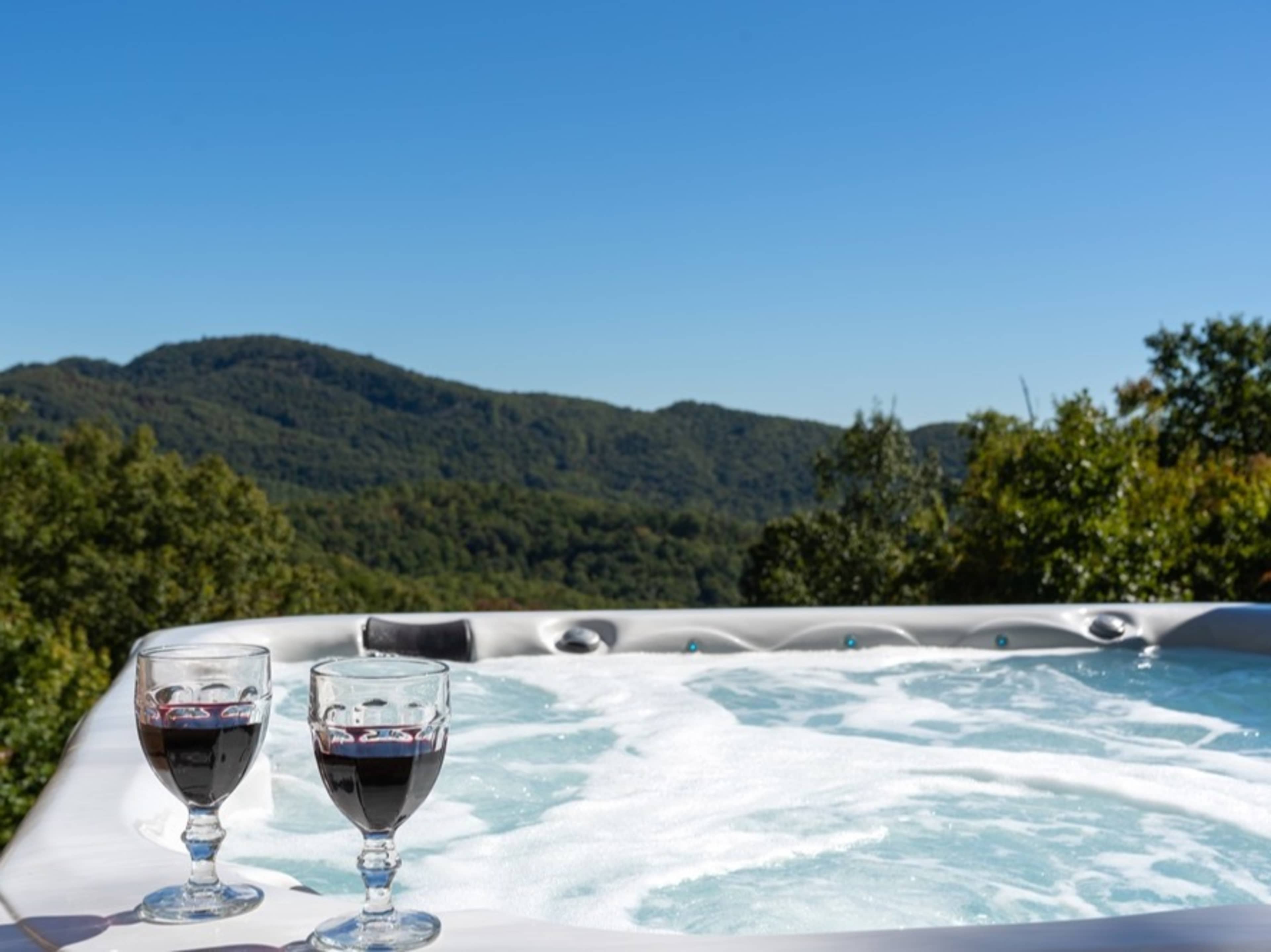 large hot tub