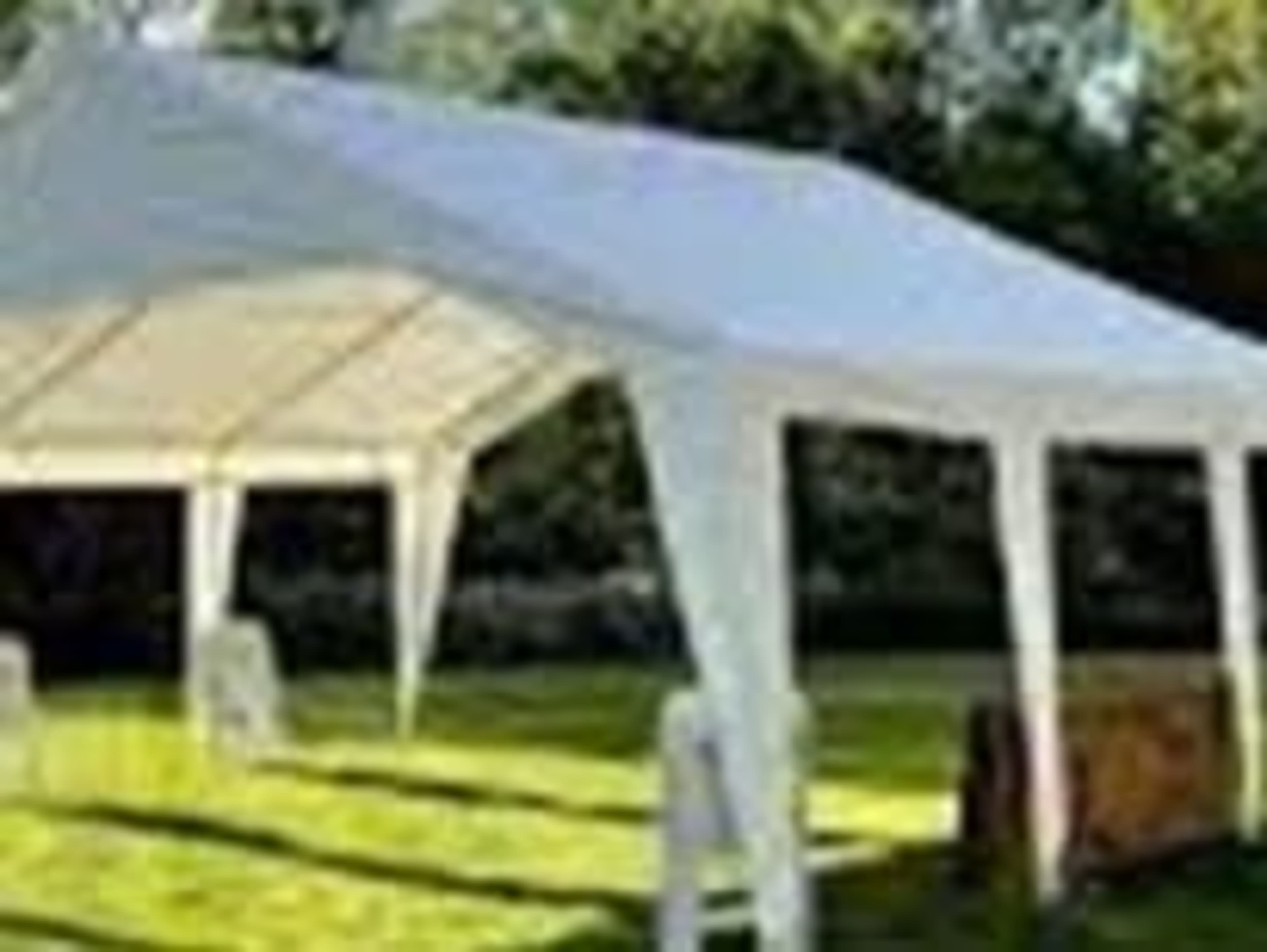 20 x 20  White Party Tent