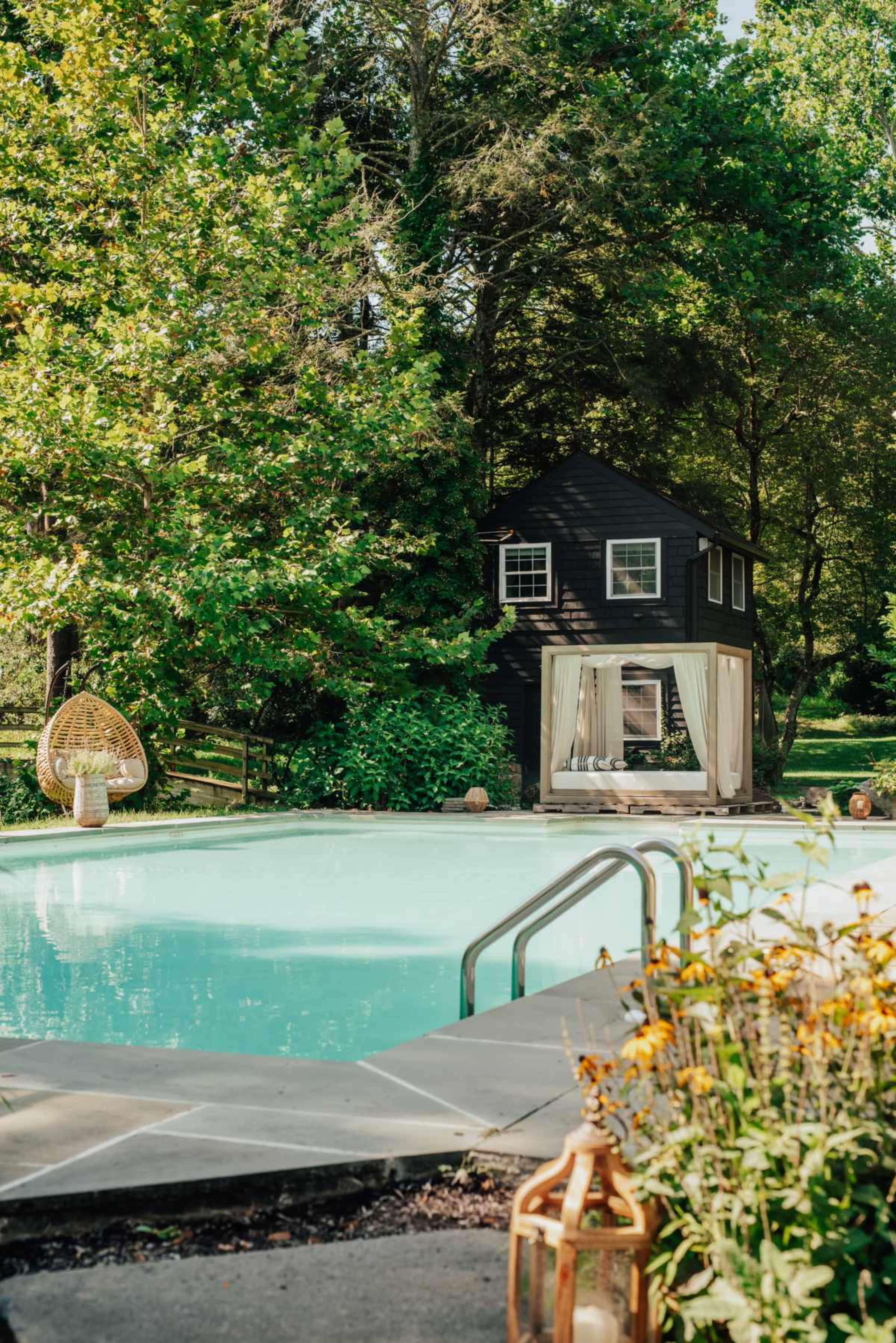 1819 Farm Estate: Waterfall & Bridge Near New Hope Image in West Amwell Township, Lambertville, NJ