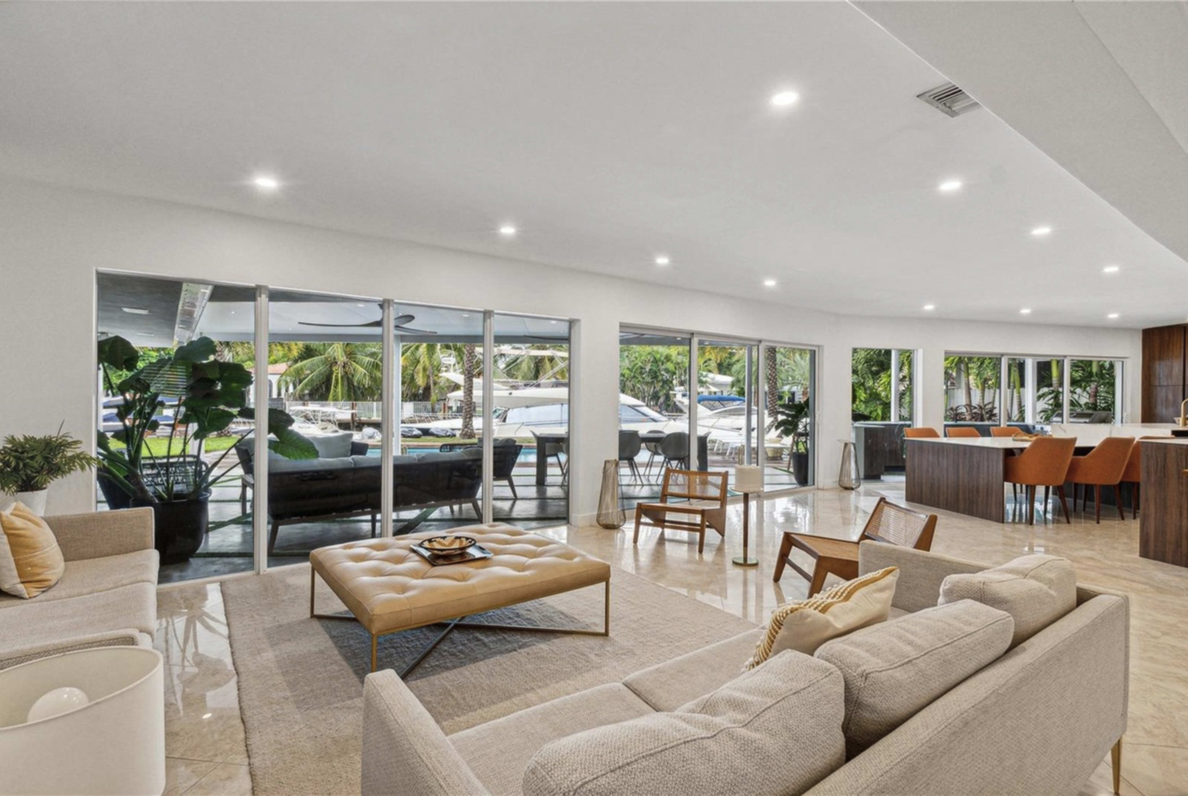 Miami Waterfront Villa with Pool, Patio & Yard Image in Keystone Islands, North Miami, FL