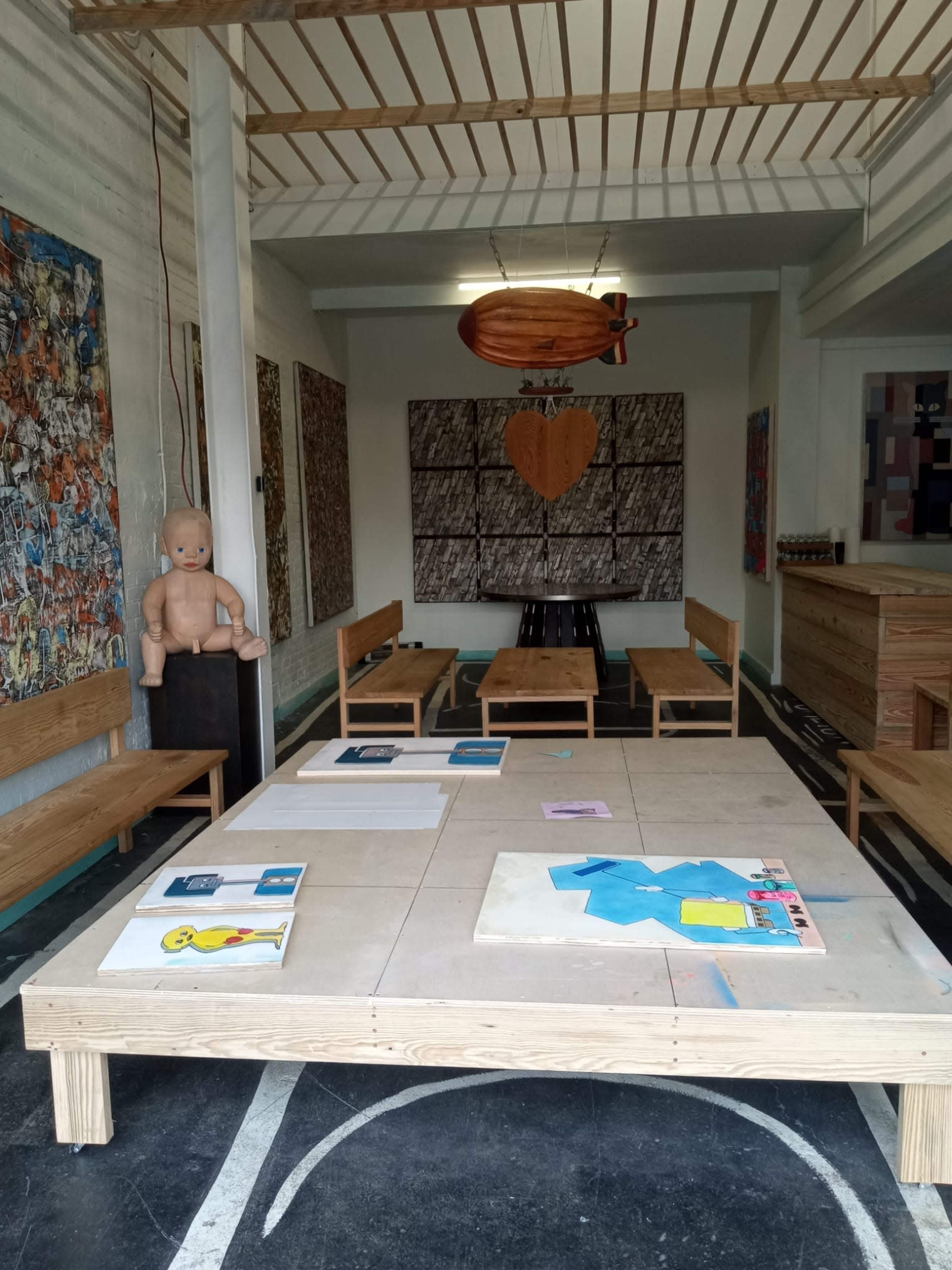 Rustic Gallery in the heart of Bushwick's Art Scene ! Image in East Williamsburg, Brooklyn, NY