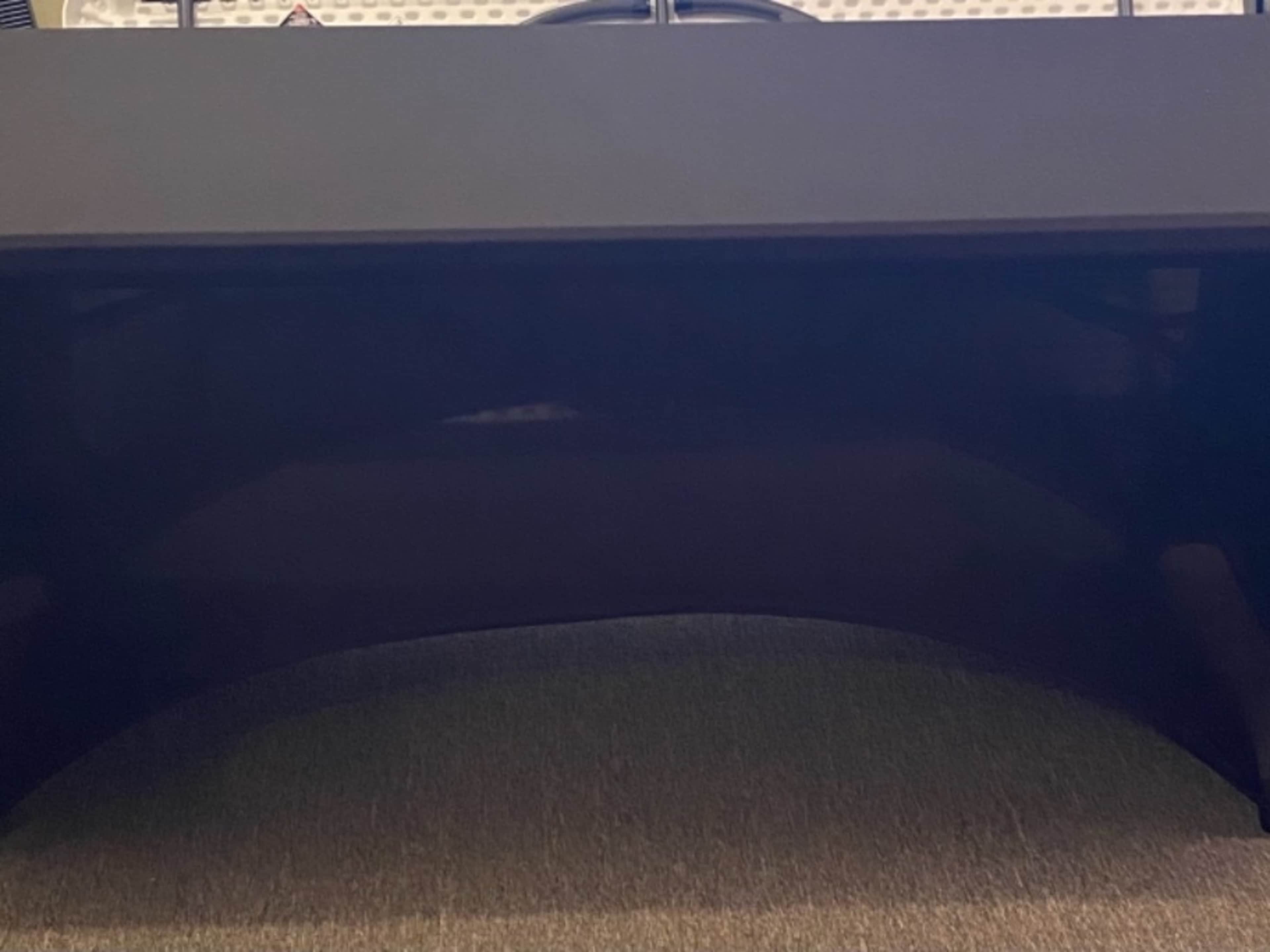 Black spandex table cover 