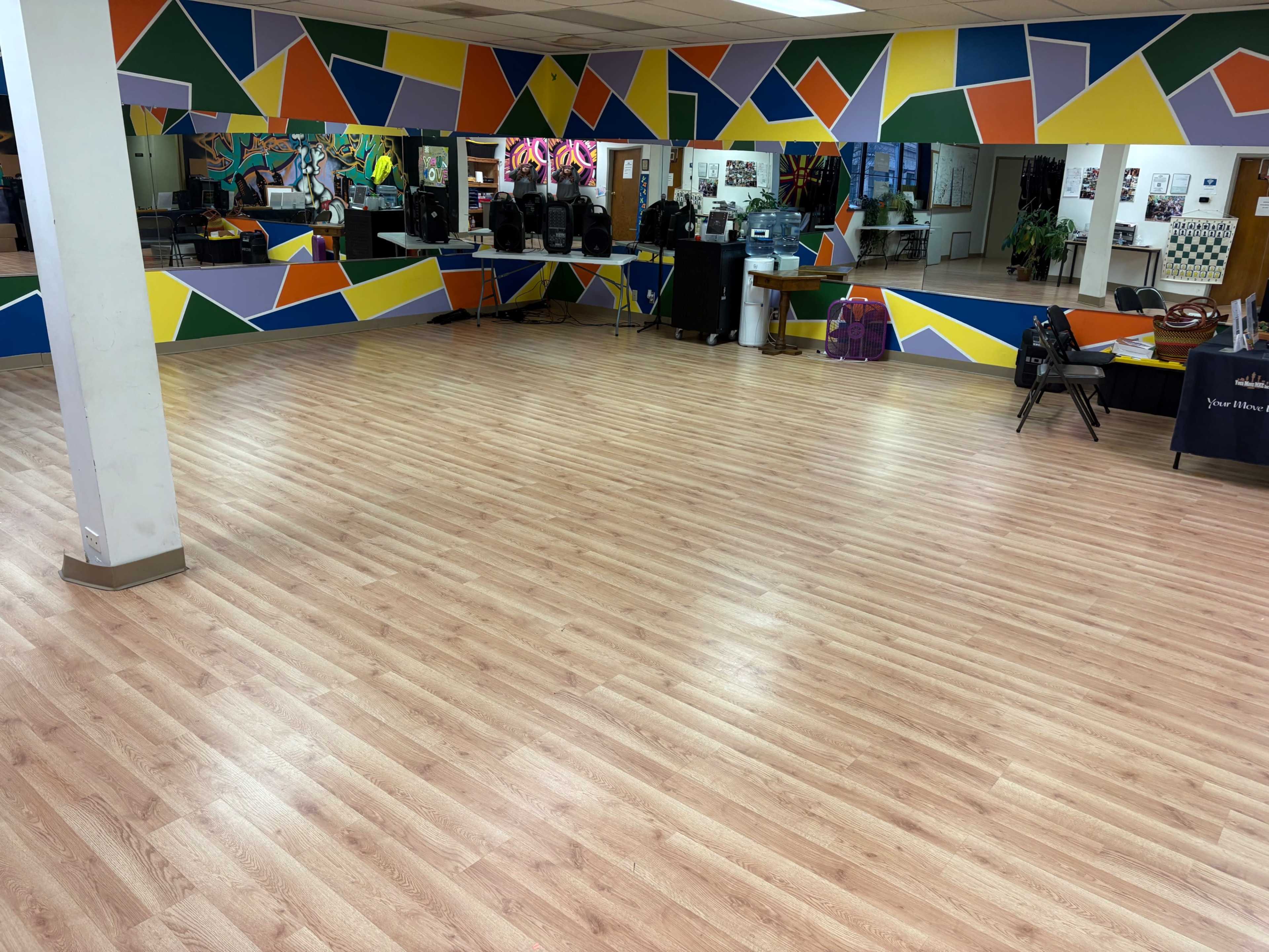 Bright Vibrant Party Venue with Natural Light Image in Historic Mitchell Street, Milwaukee, WI
