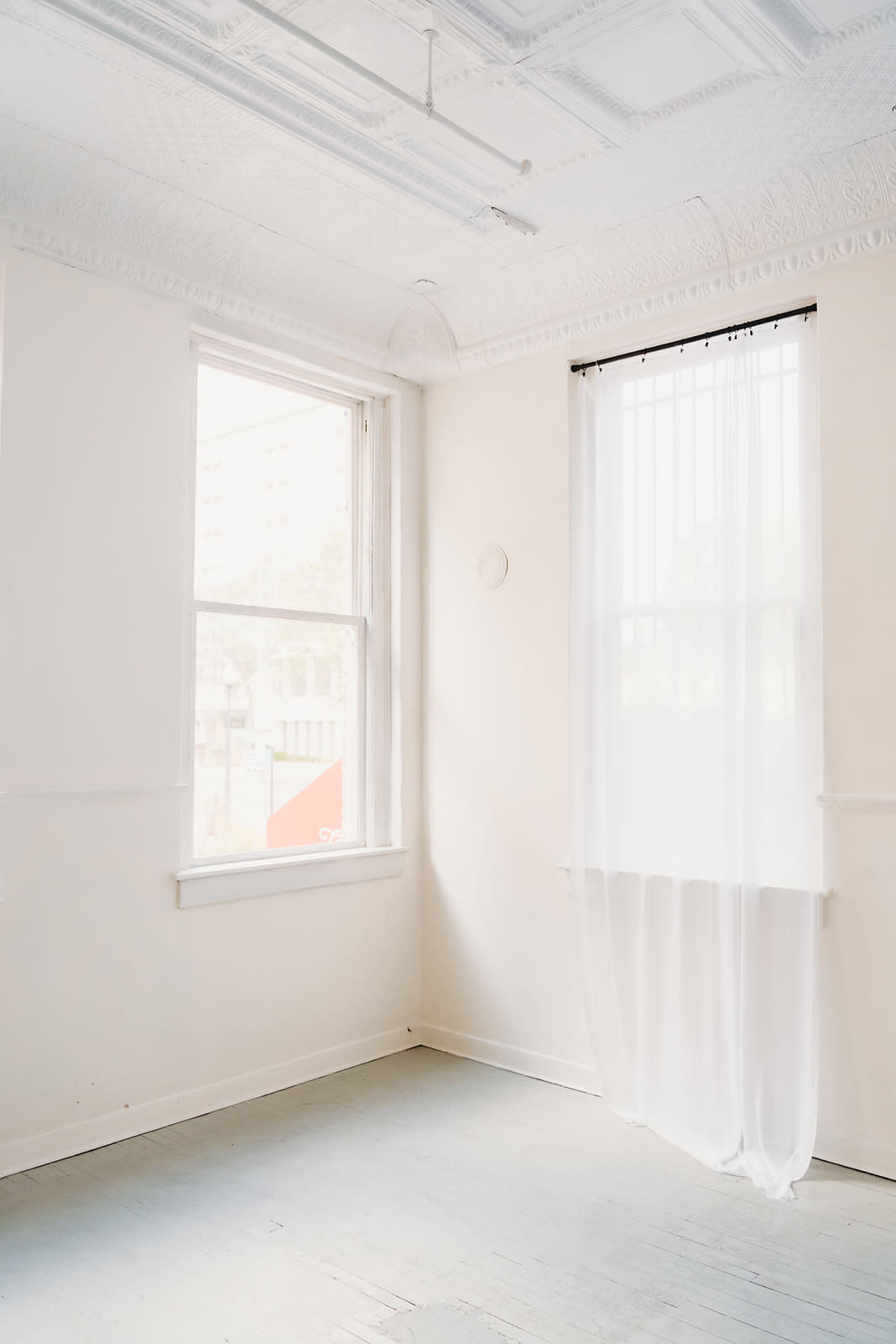 Heart of downtown Jamestown natural lighting white industrial studio Image in Jamestown, Jamestown, NY