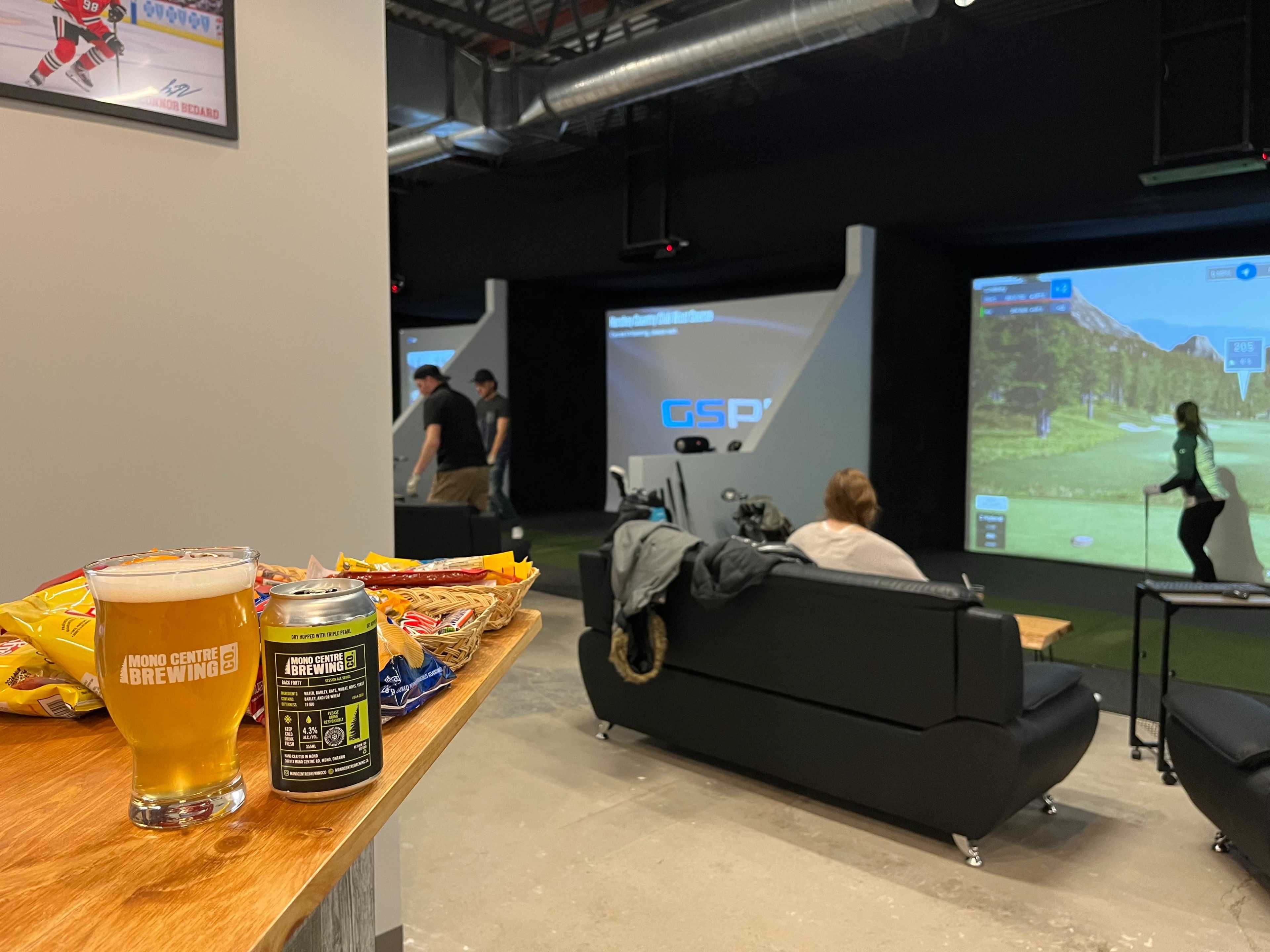 Modern Indoor Golf Studio with a Stylish Industrial Vibe Image in Orangeville, Orangeville, ON