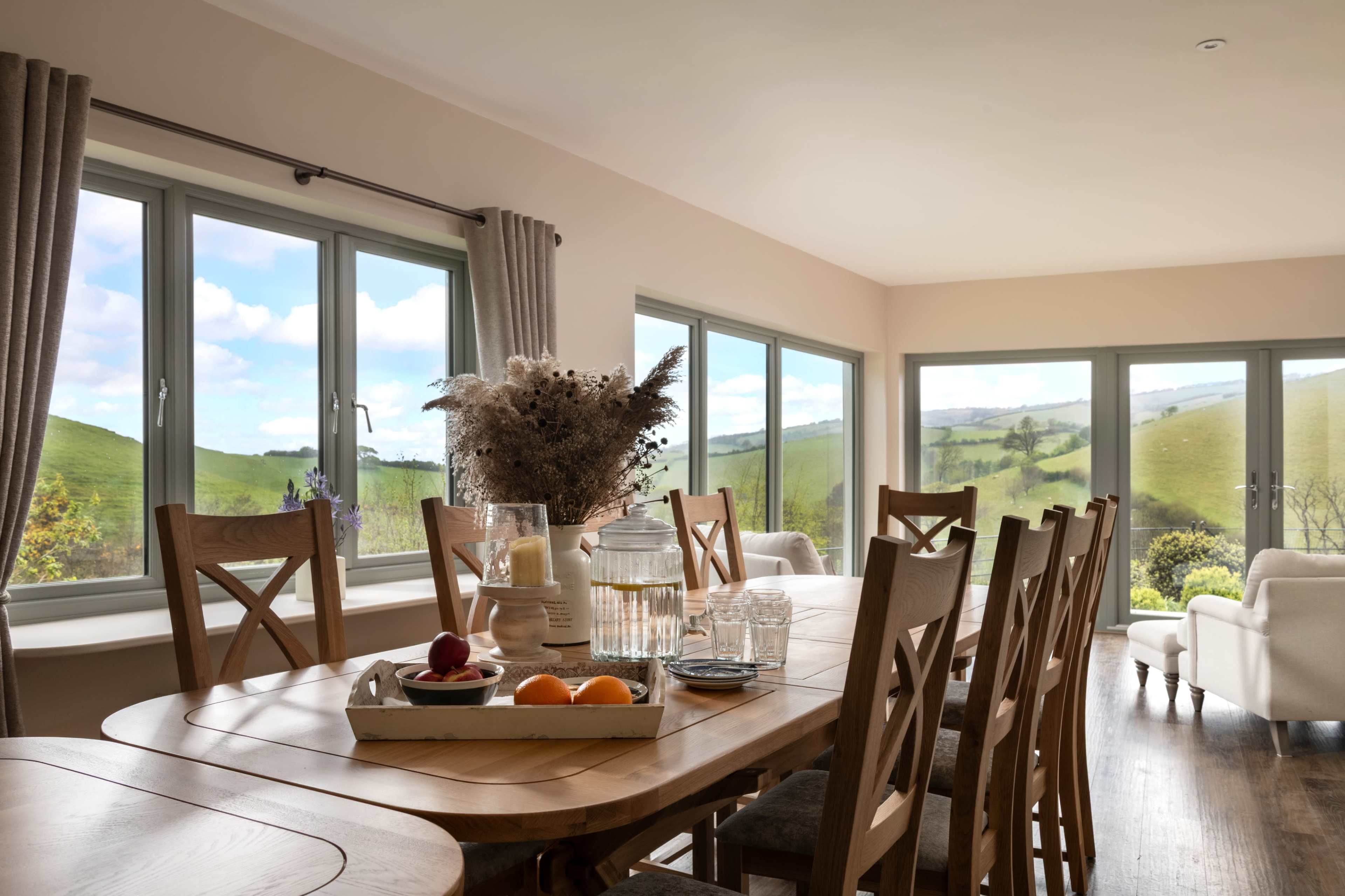 DEVON FARMHOUSE LAKESIDE VIEW Image in Combe Martin, ILFRACOMBE, ENG