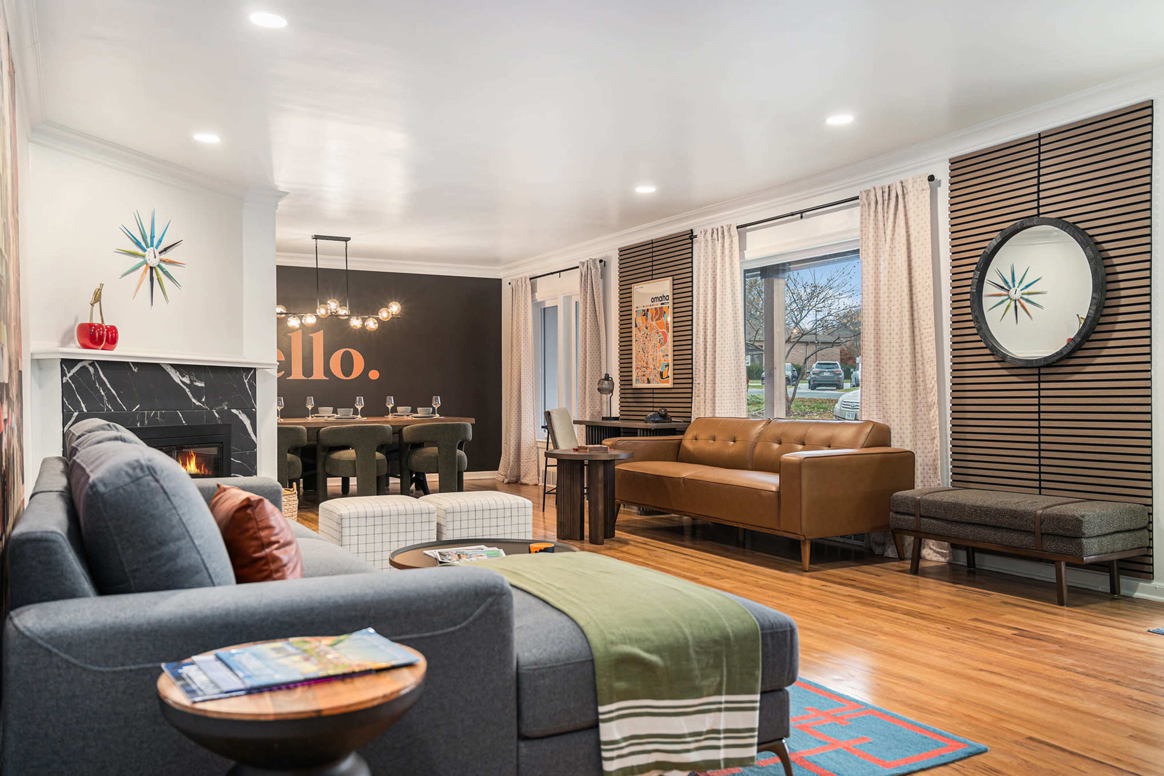 Modern stylish ranch home Image in Broadmoor Heights Addition Golden Valley, Omaha, NE