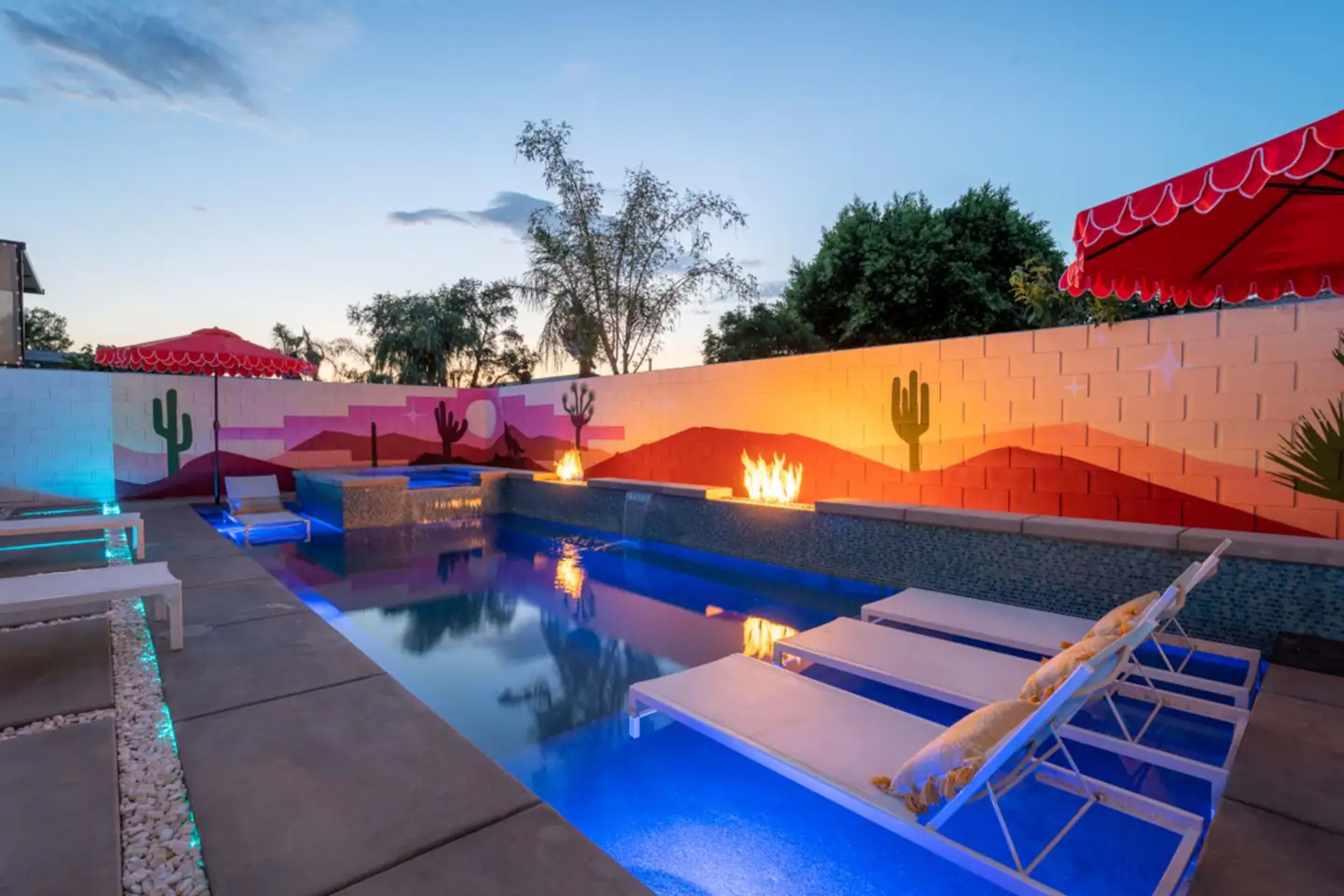 Luxury Boho Single Story Home Image in Indio, Indio, CA