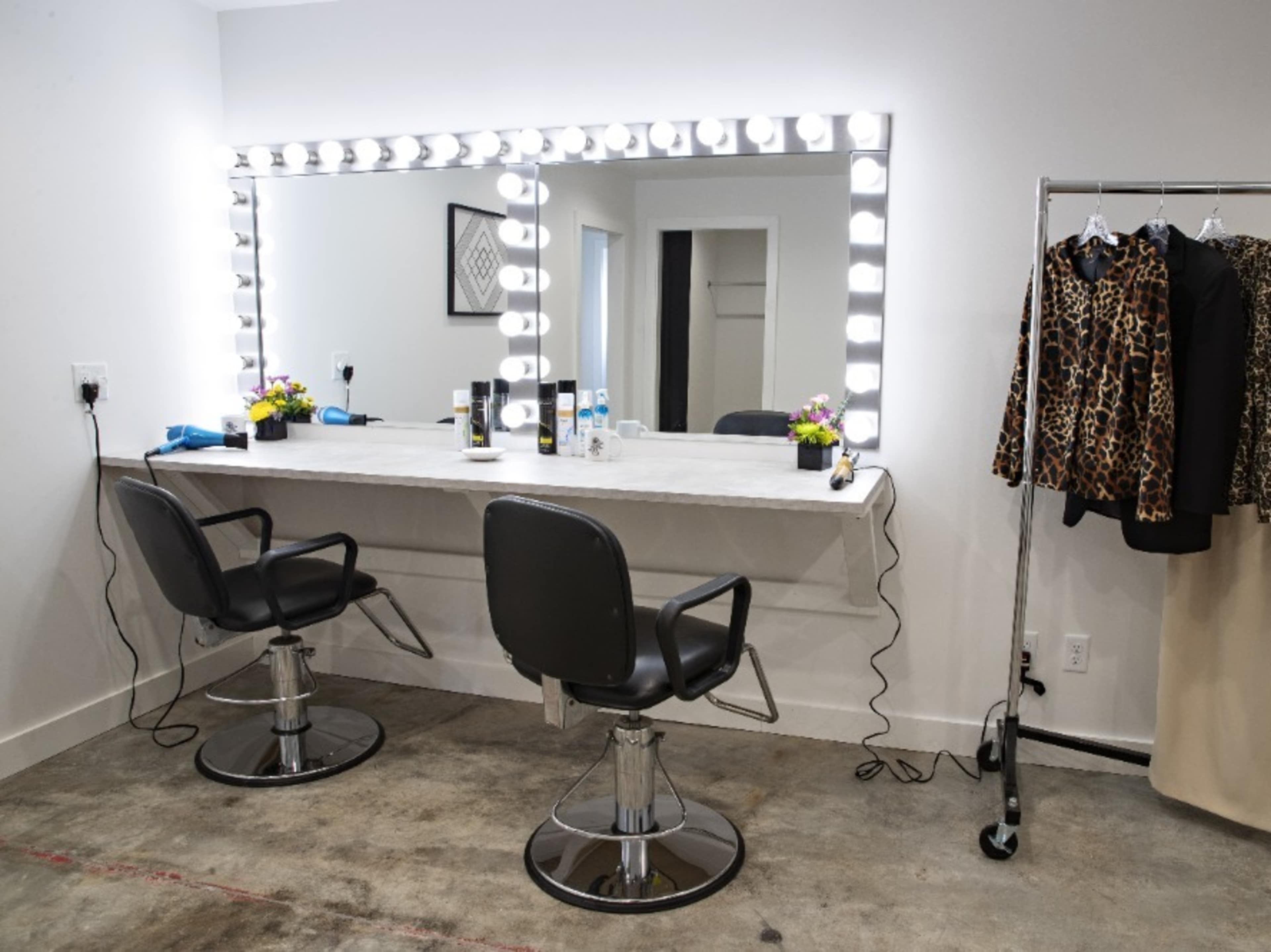 Hair & Makeup/Dressing Room