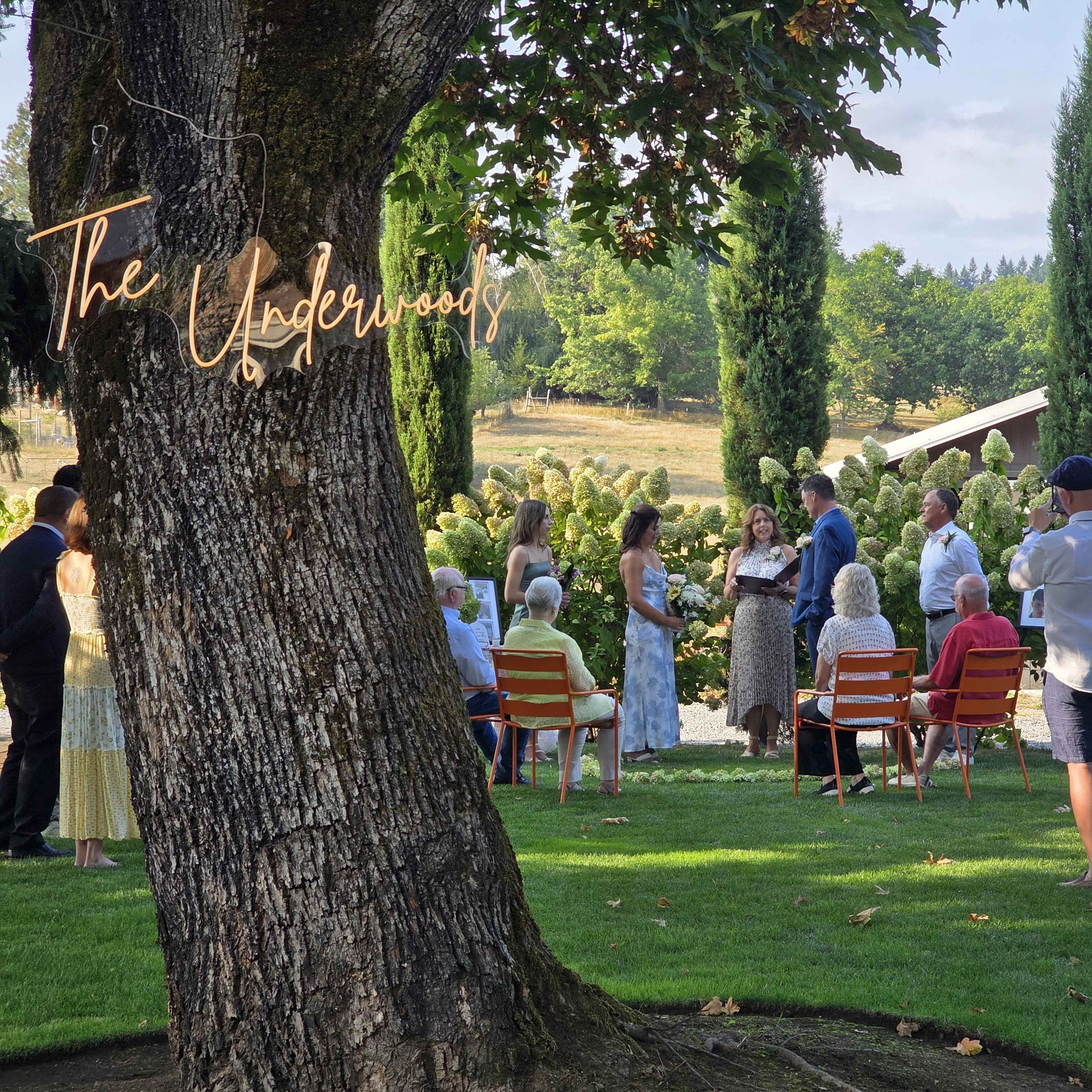 Mid-Century Outdoor Pavilion with full Kitchen, Garden, Greenhouse, Barn, Pasture, Livestock Image in , Oregon City, OR