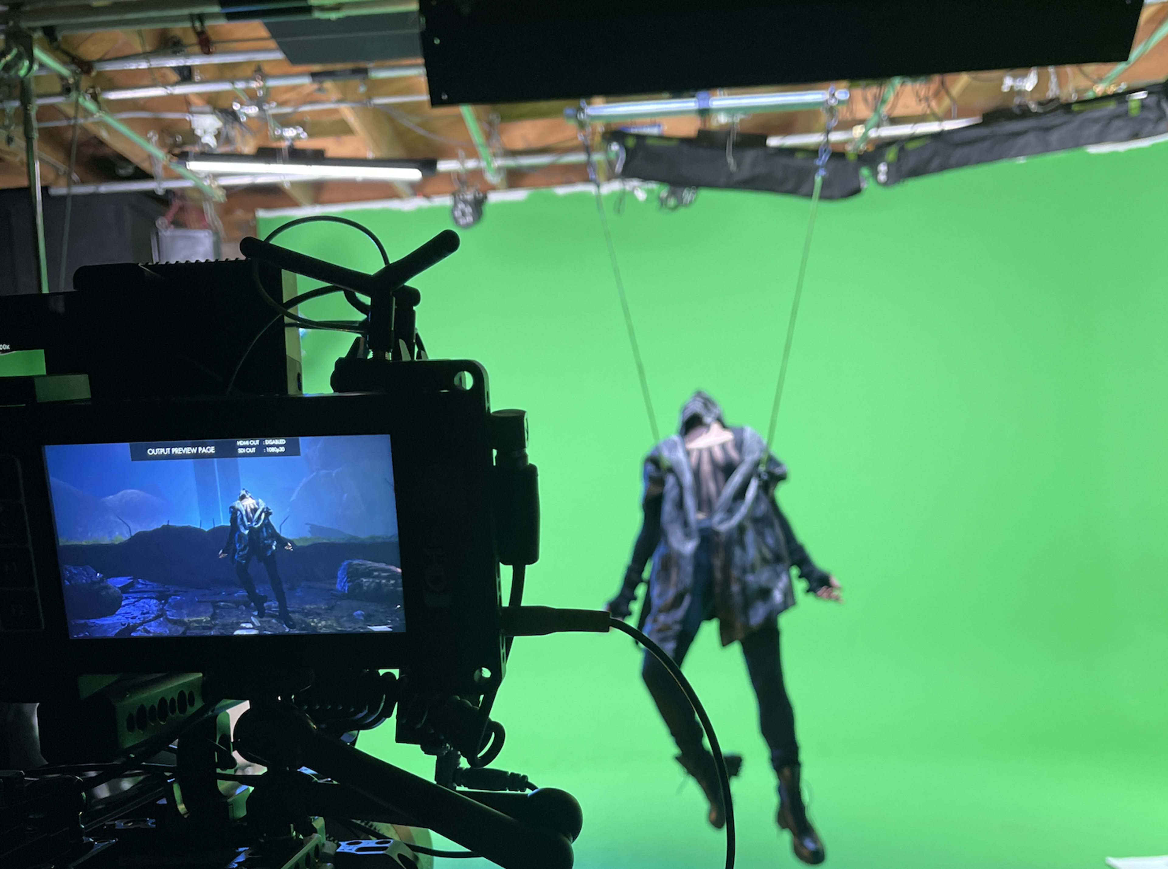 Virtual Production Stage in Eagle Rock Including Red Cam Image in Northeast Los Angeles, Los Angeles, CA