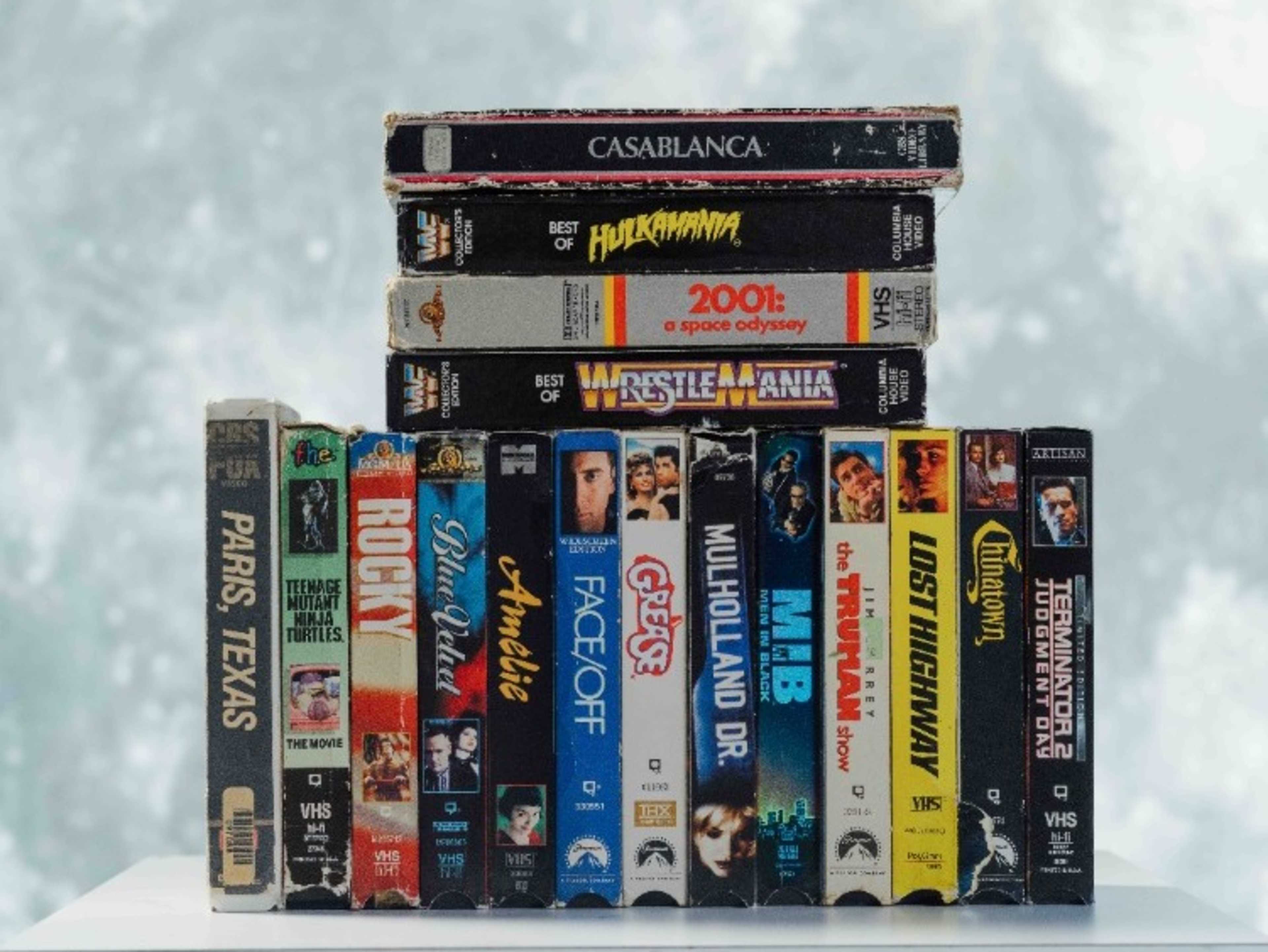 VHS Tape Lot 
