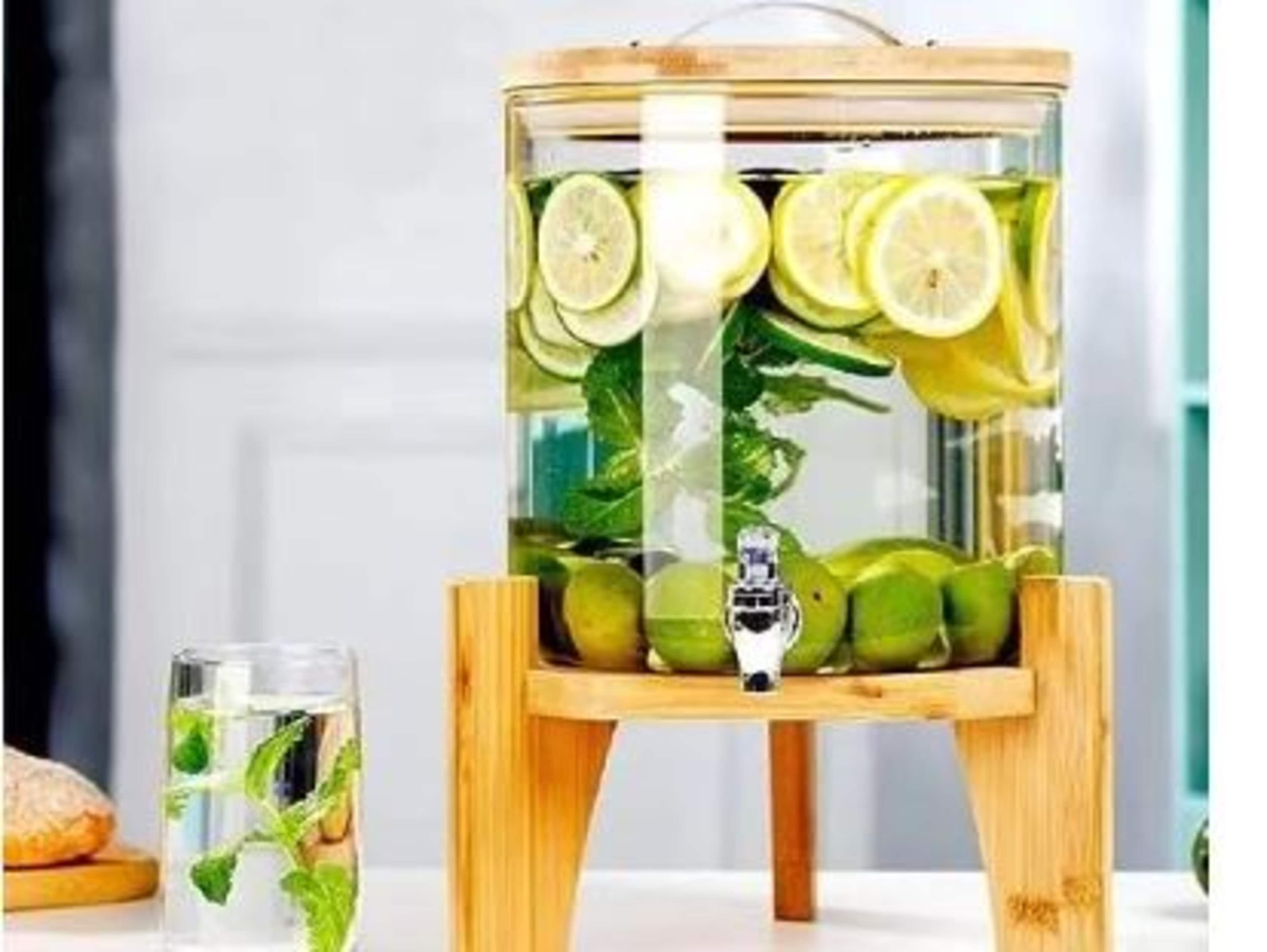Drink Dispenser with Stand