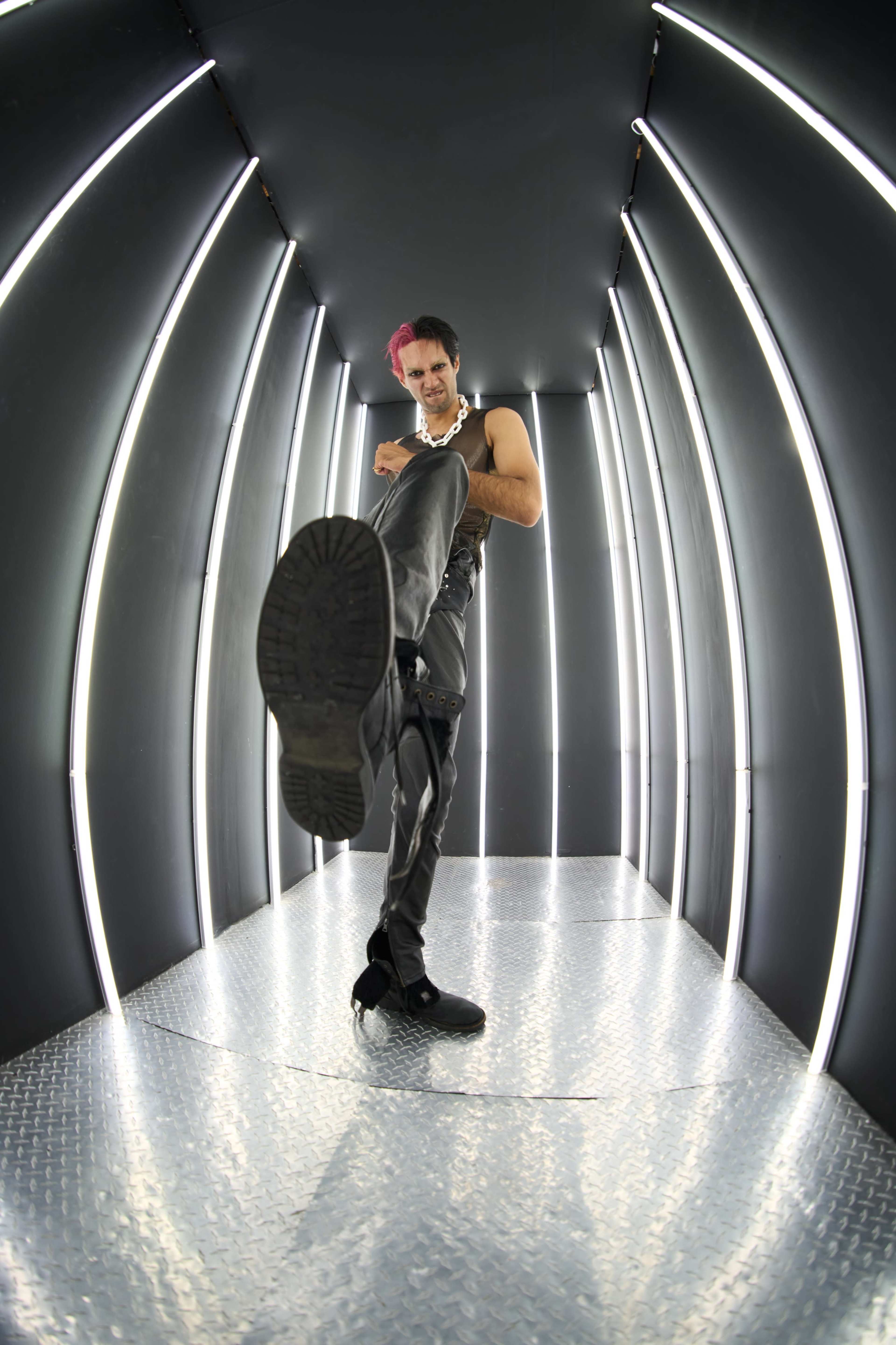 Futuristic Neon LED Tunnel in DTLA — Studio for Music Videos & Photo Shoots Image in Downtown Los Angeles, Los Angeles, CA