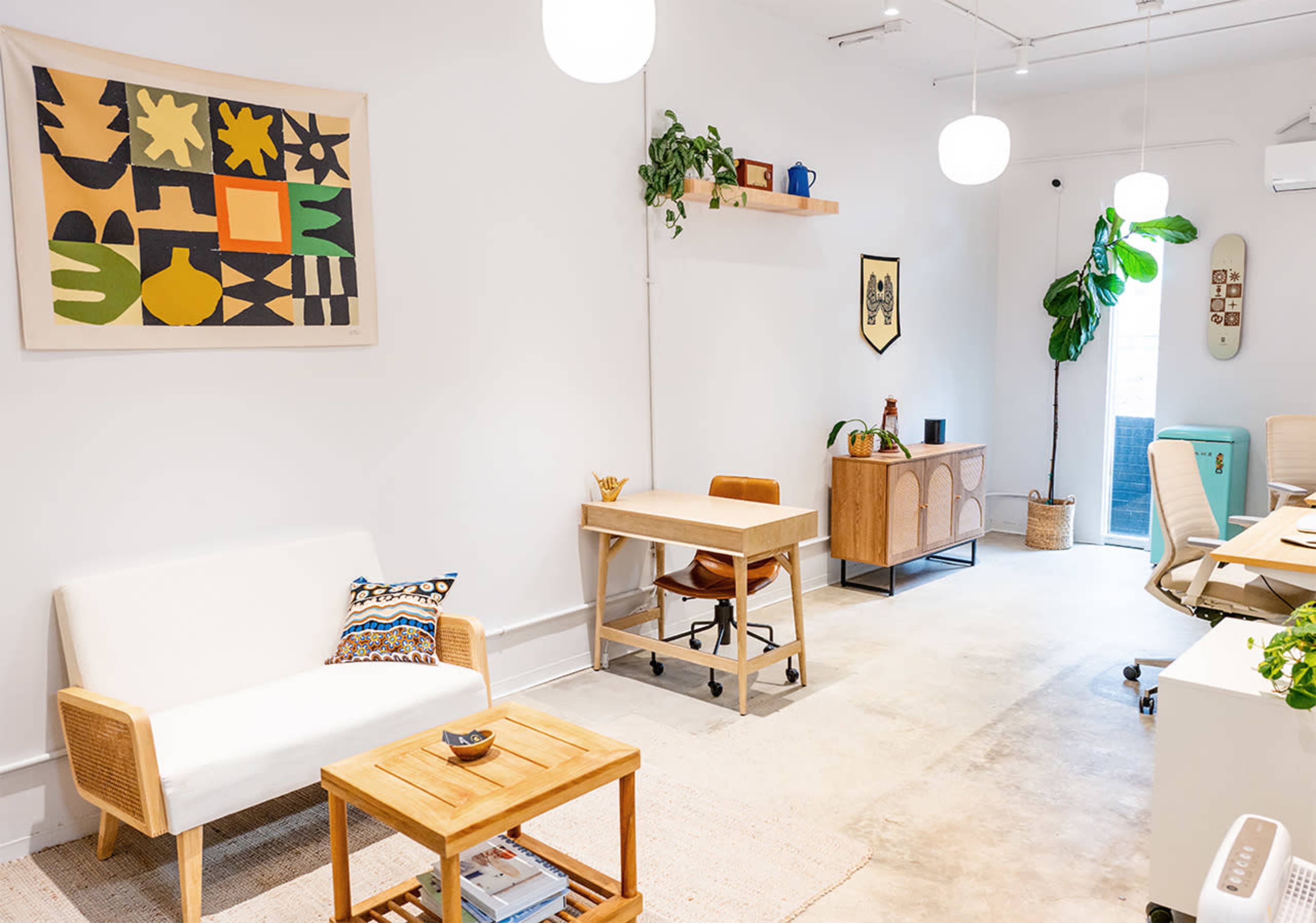 Bright & Versatile Studio in Heart of Carlsbad Village | Natural Light, Coastal Flair & Modern Amenities Image in Carlsbad Village, Carlsbad, CA