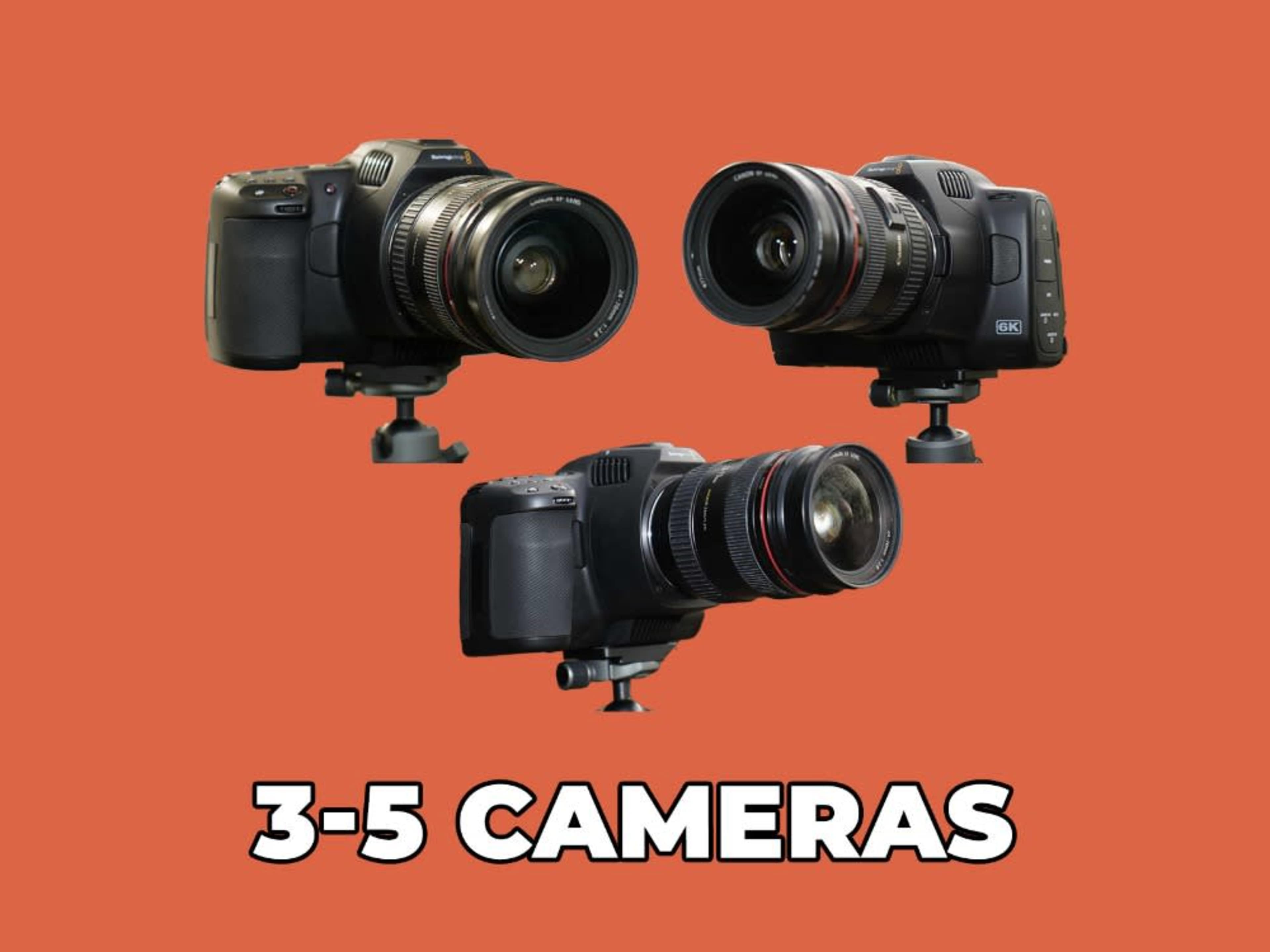 3-5 Cameras
