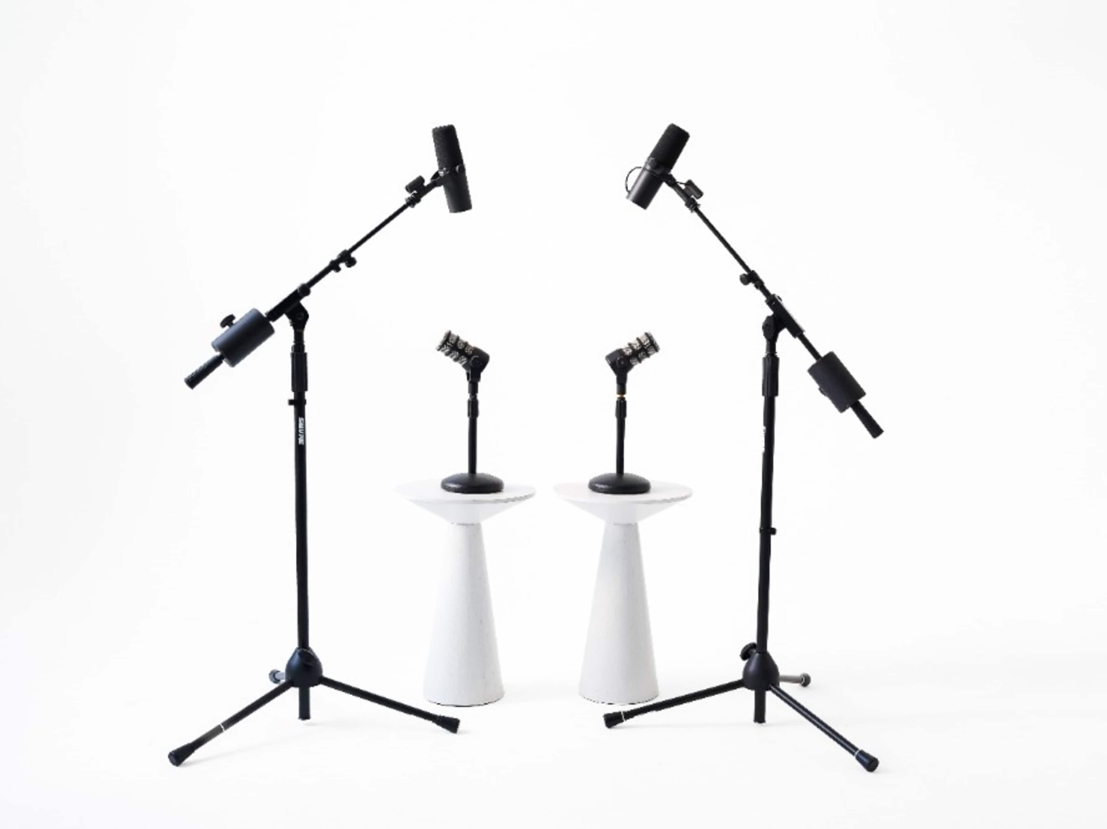 Podcast Mics (x2 Shure SM7B)