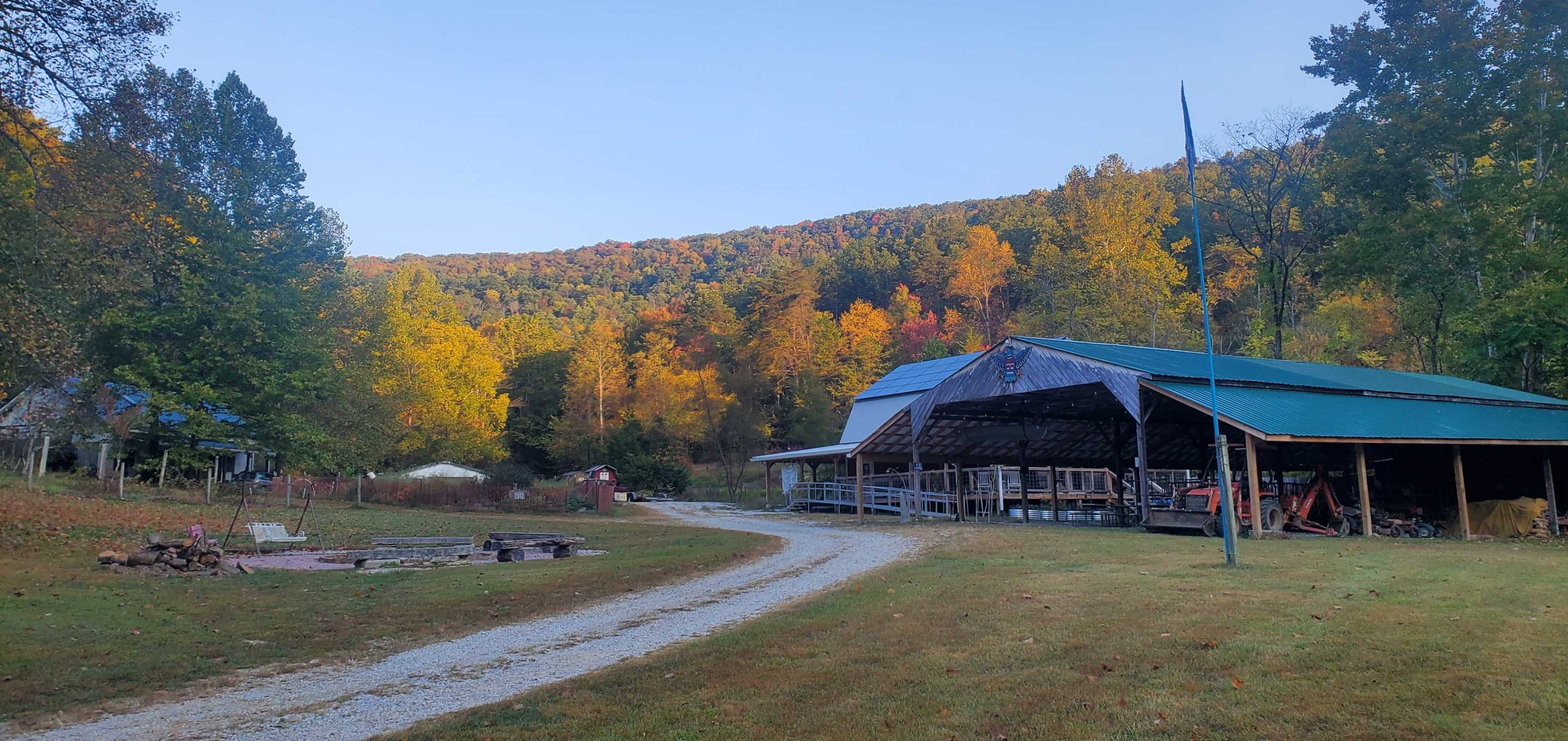Outdoor Pavilion on a Hundred-Acre Farm Image in , Berea, KY