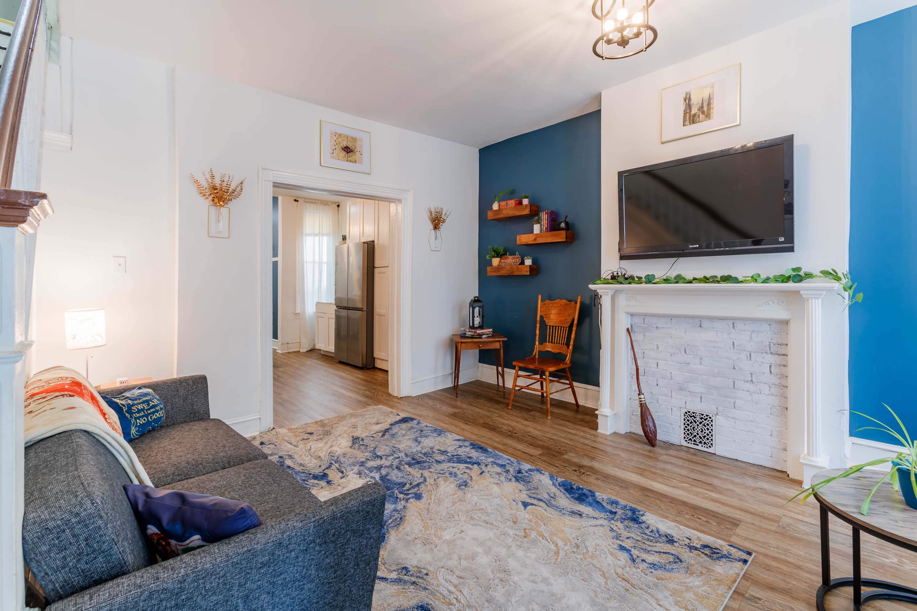 "The Marauder's Flat:" Magical Harry Potter-themed Townhome Image in Mount Airy, Philadelphia, PA