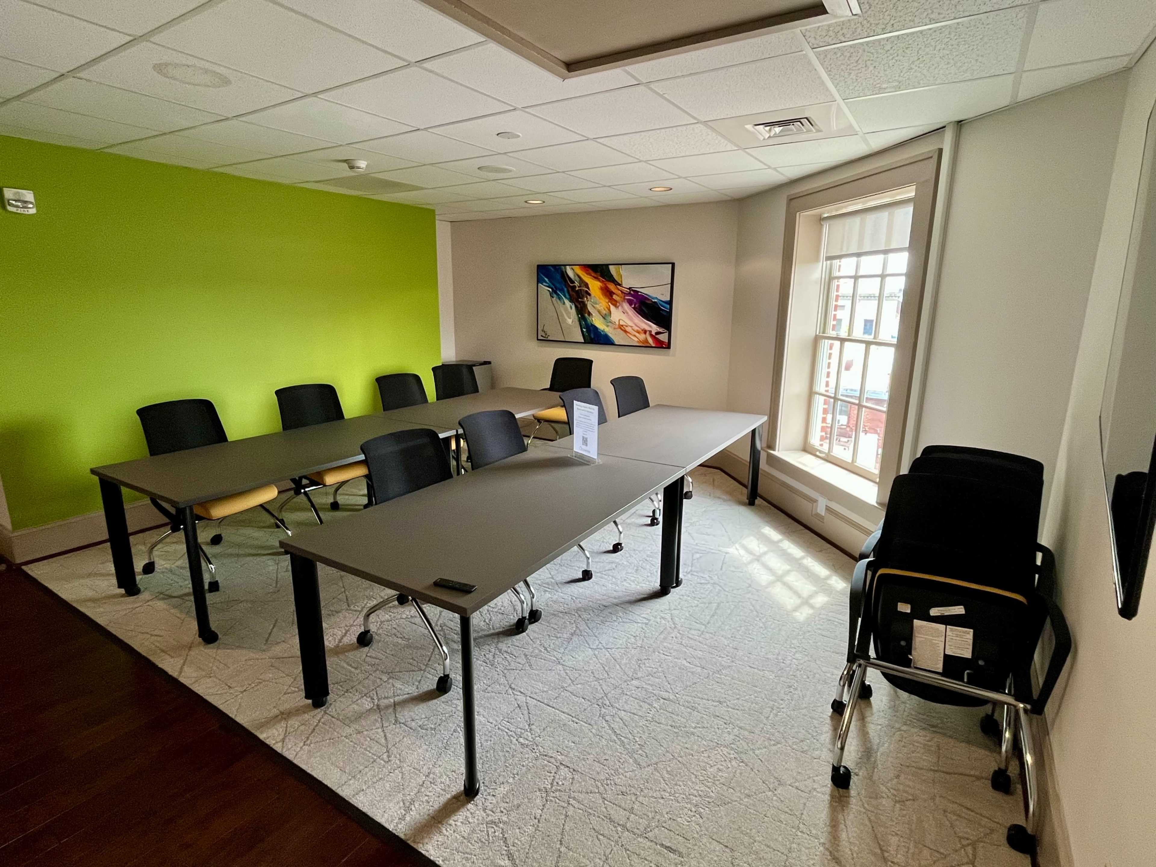 Training Room in Downtown Coworking Space Image in Downtown, Blacksburg, VA