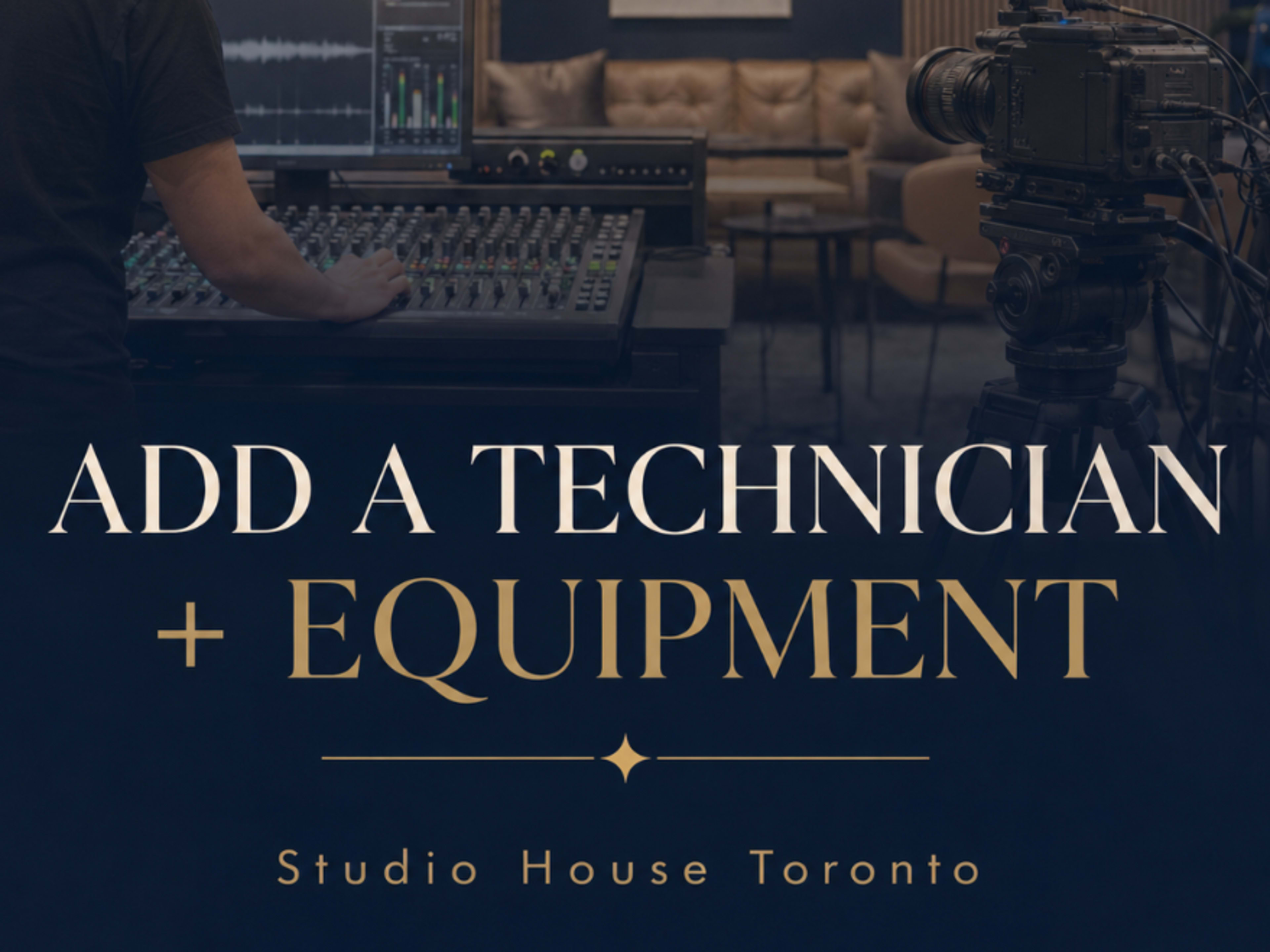 Add Technician and Equipment
