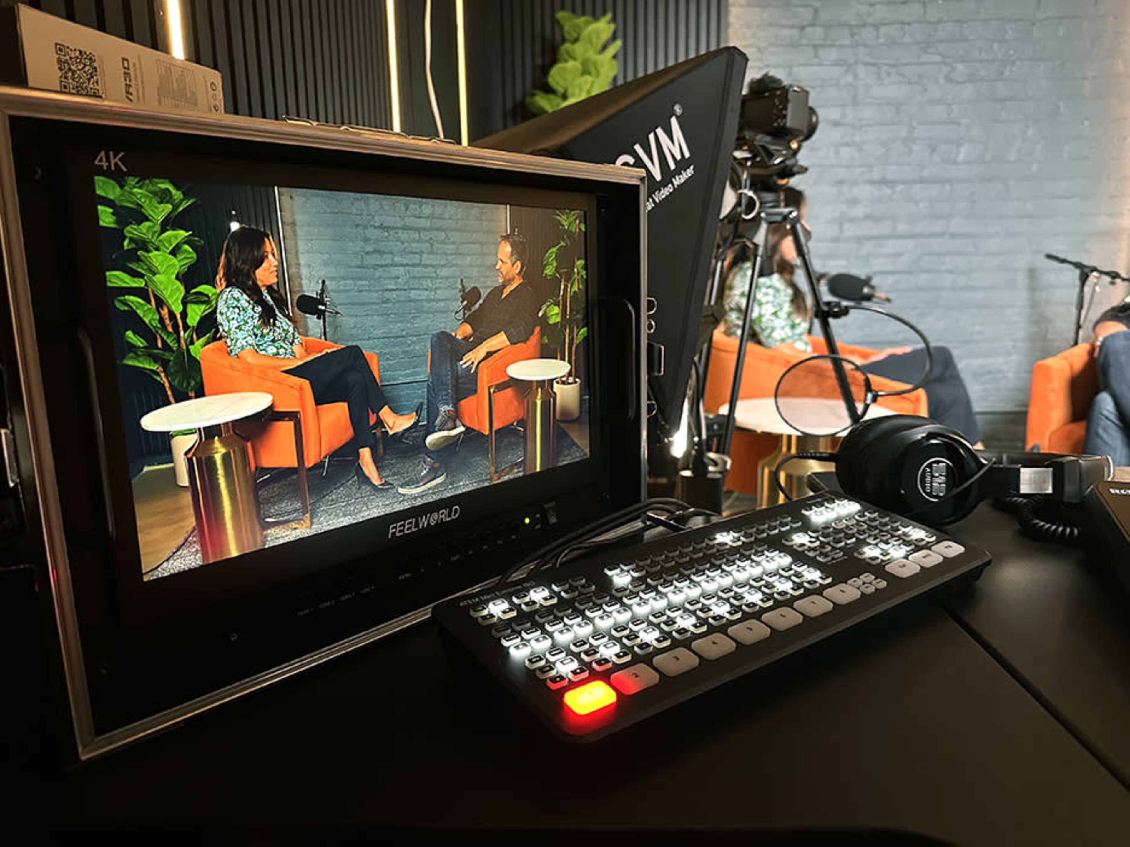 Intimate Podcast Studio in Hudson Square Image in Hudson Square, New York, NY