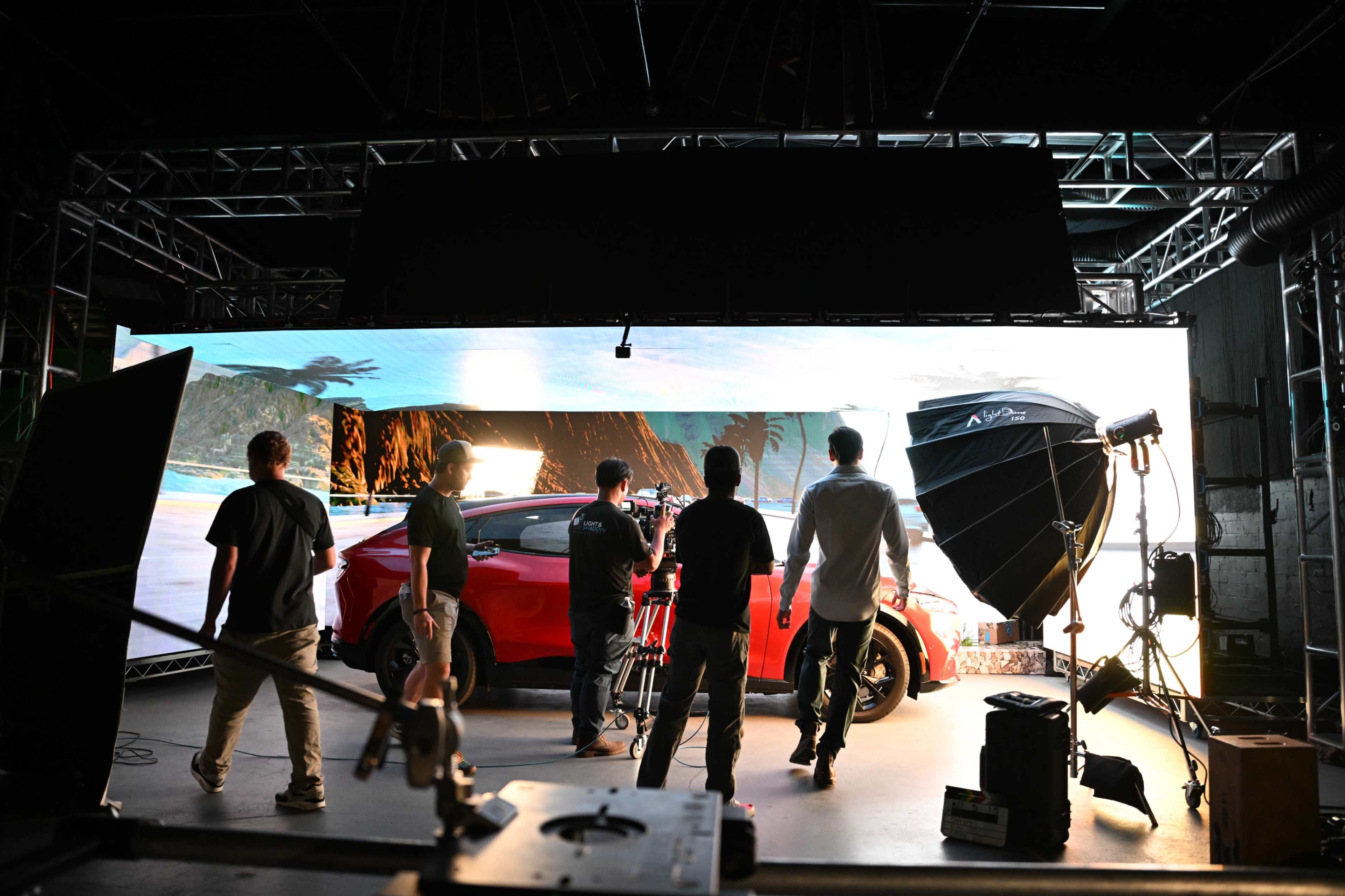 Virtual production studio - LED Wall Stage Image in Valley Glen, North Hollywood, CA