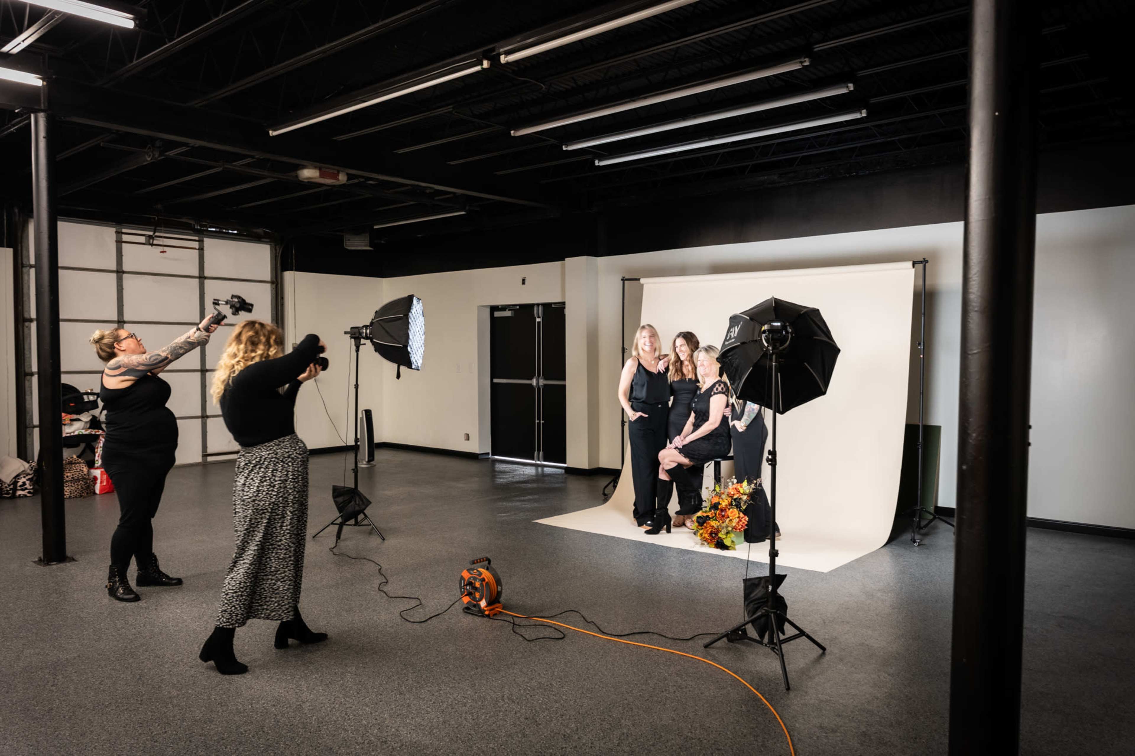 Large, Open, Garage Photography Studio Image in Northwest, Virginia Beach, VA