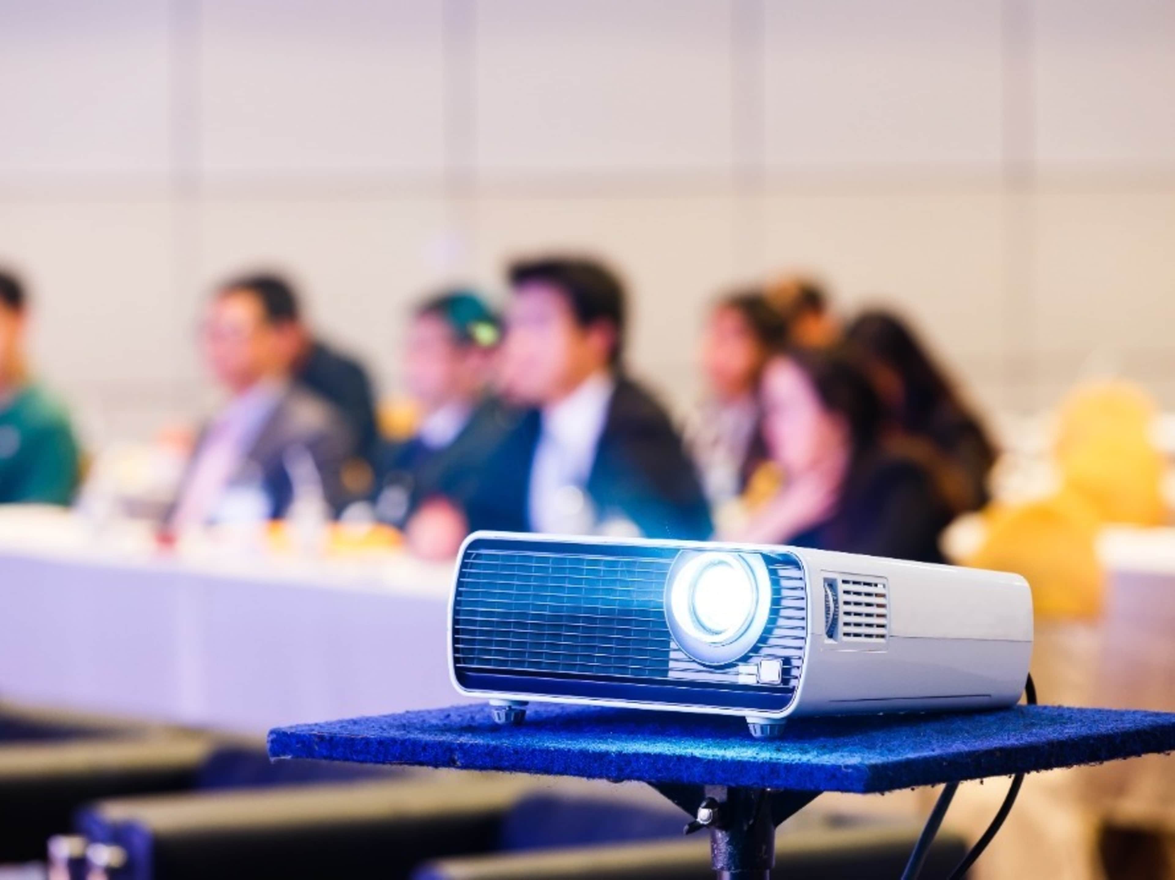 Projector and screen rental + set-up