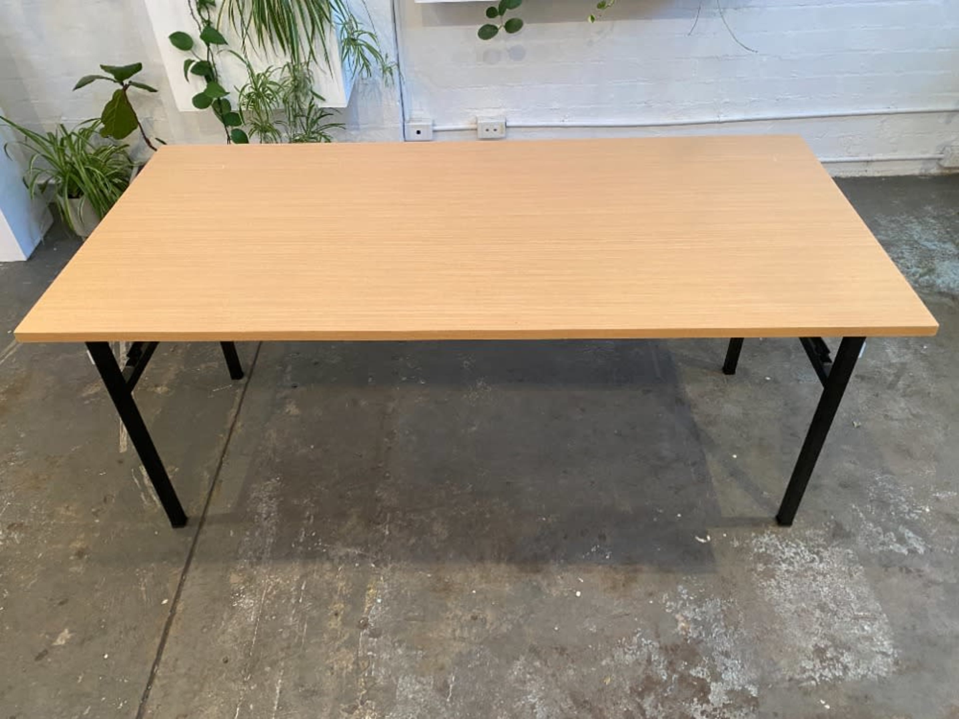 Wooden Trestle table