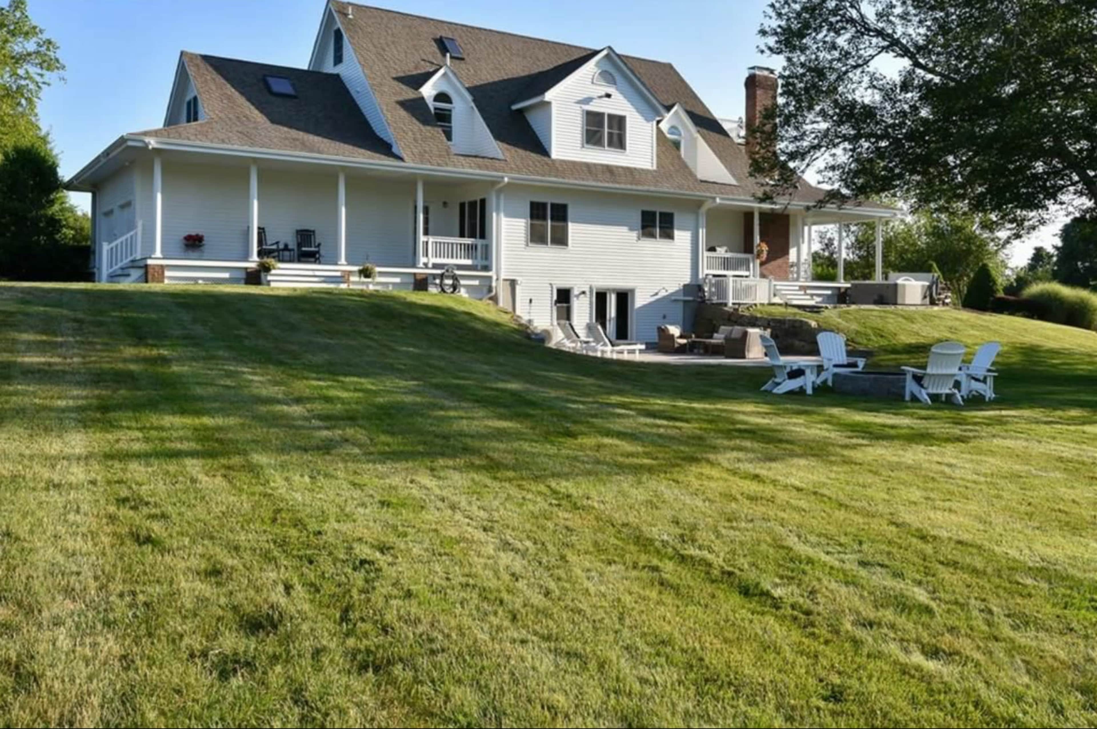 Modern Cape on 2 acres near the beach Image in Narragansett, Narragansett, RI