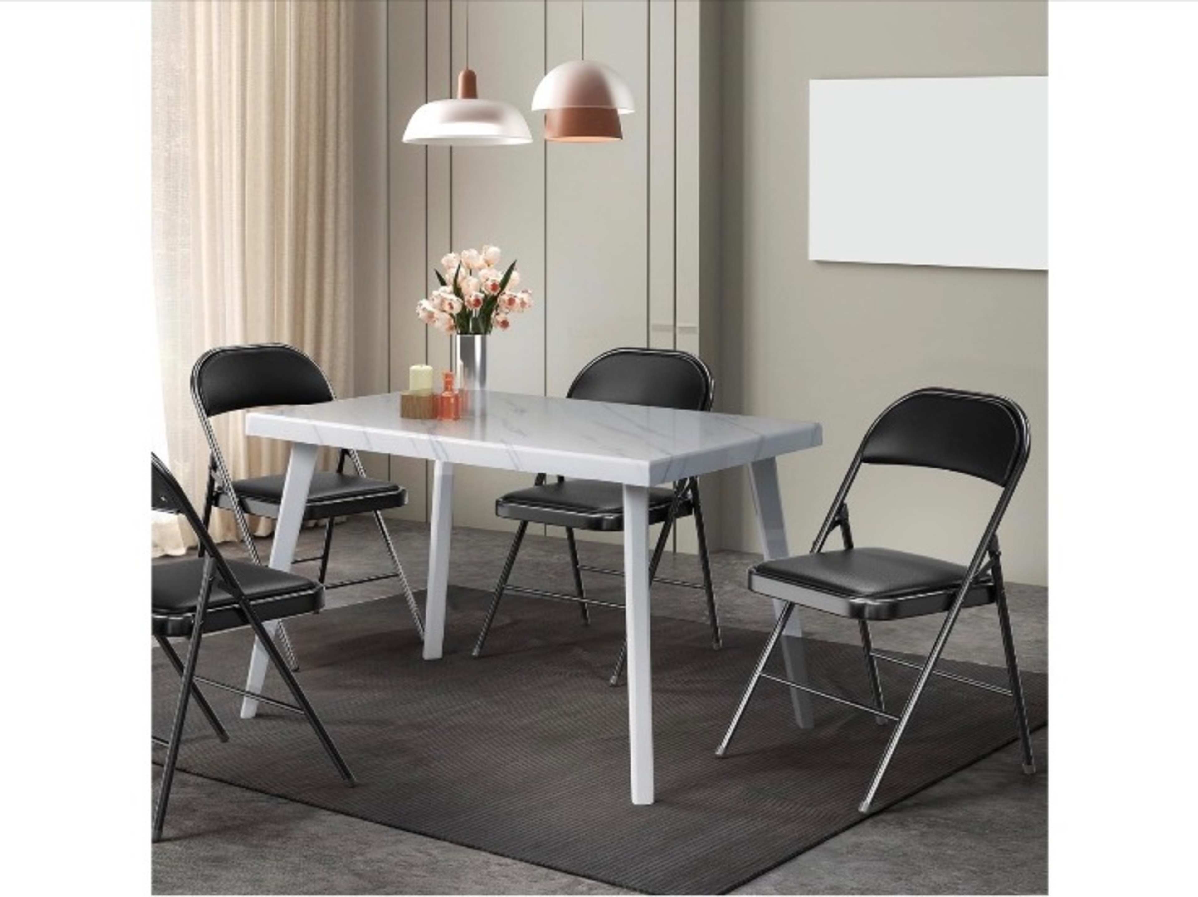 Black Foldable Chairs