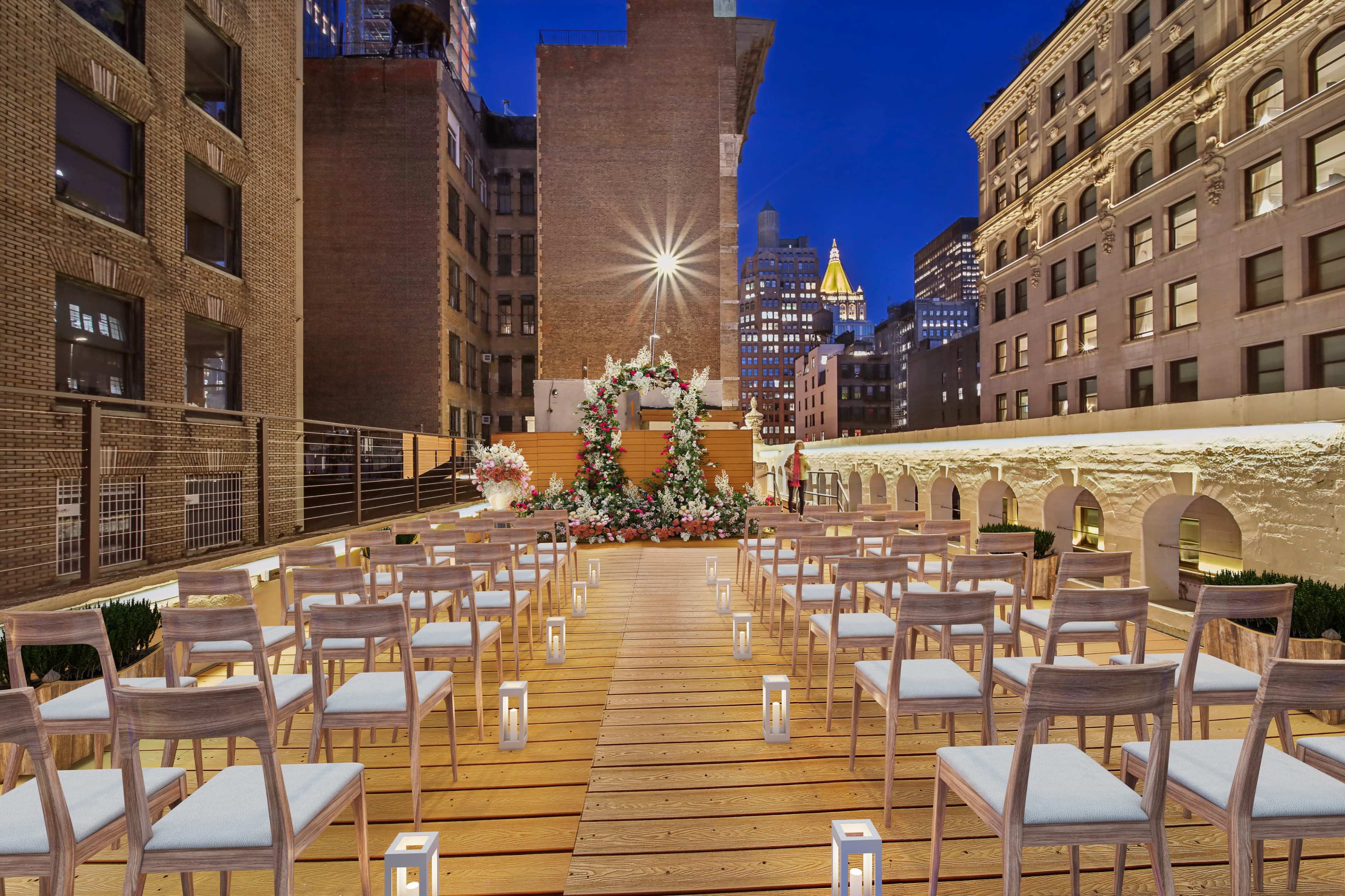 Empire Vista: Nomad Rooftop Image in Midtown Manhattan, New York, NY