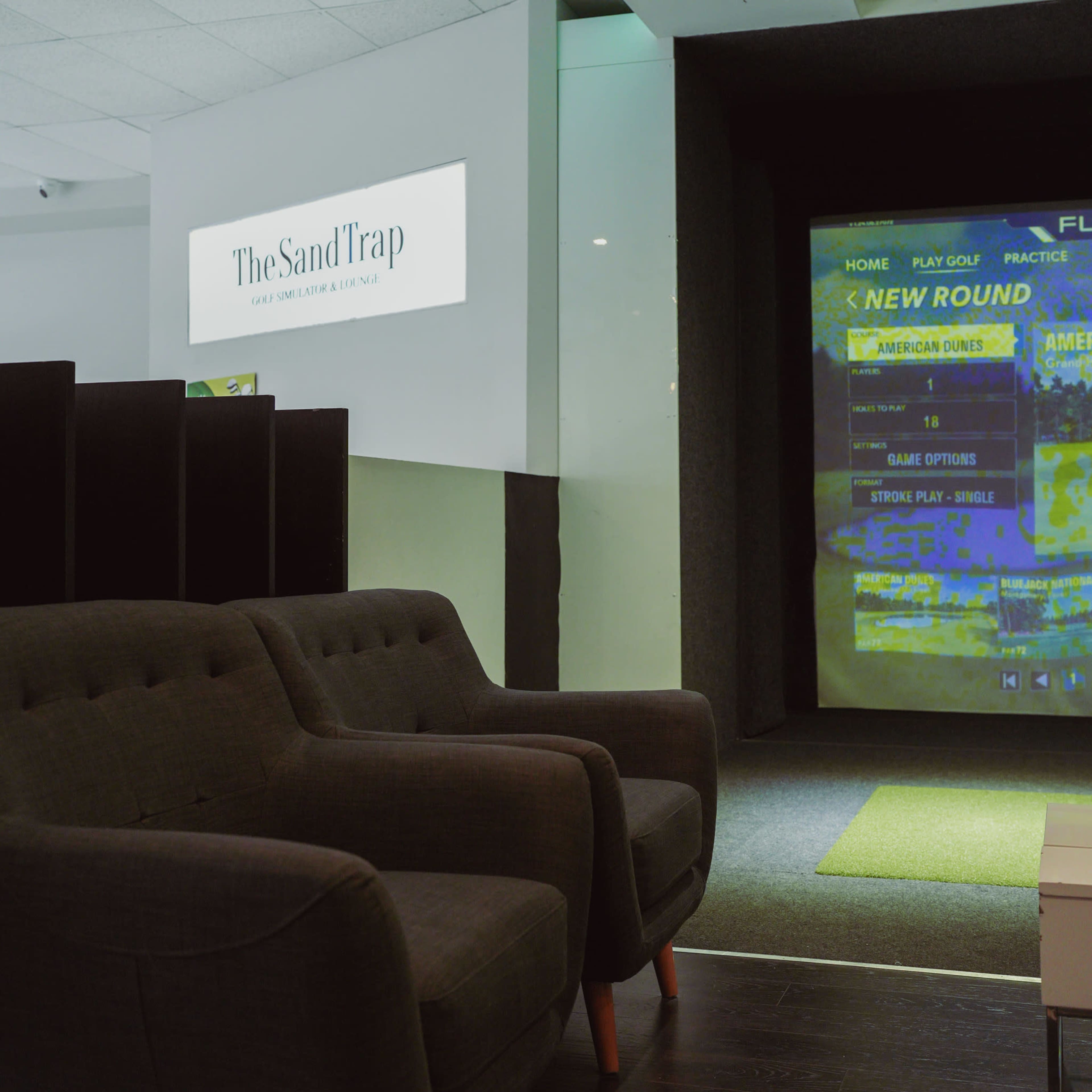Downtown Indoor Golf Simulator and Lounge Image in Parkdale, Toronto, ON