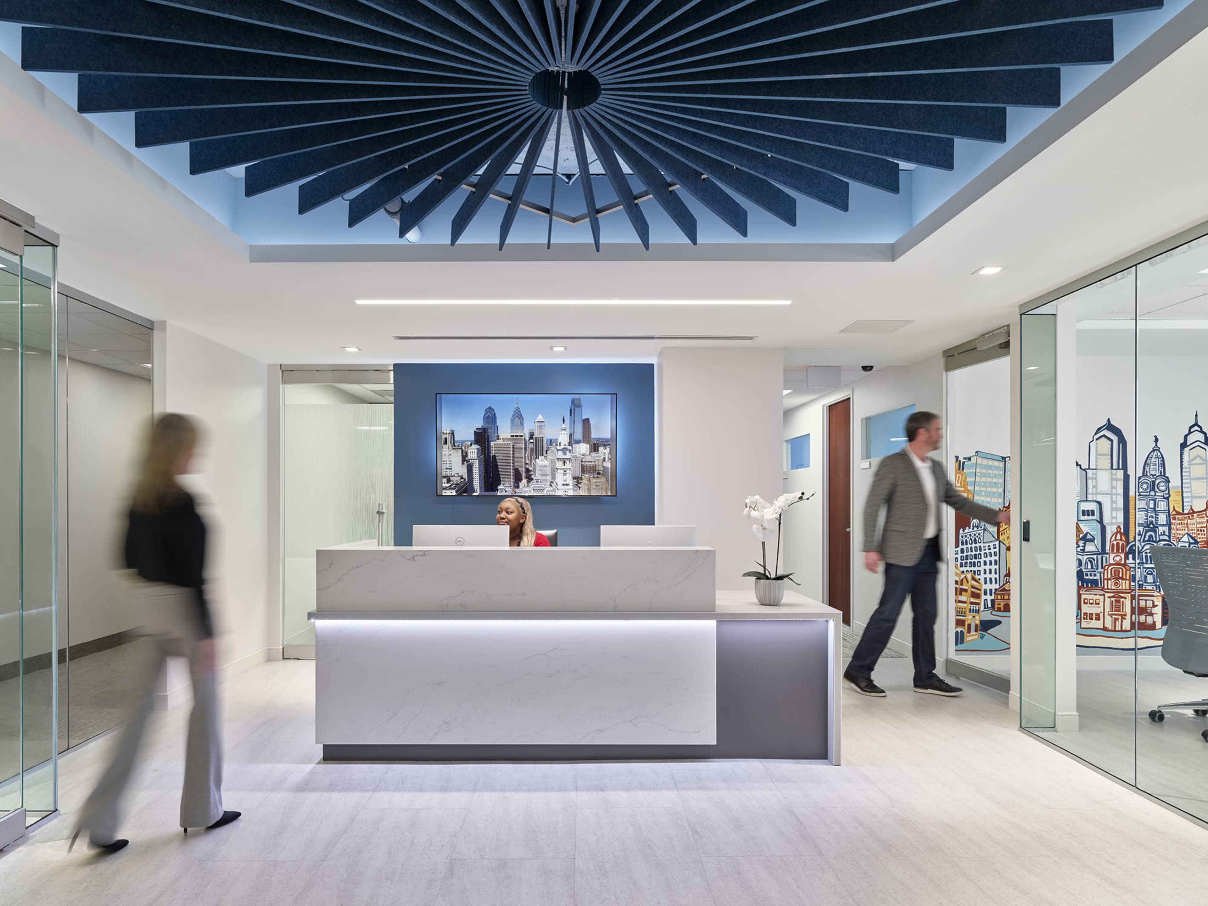 Center City Expansive and Hi-tech Meeting Room Image in Logan Square, Philadelphia, PA