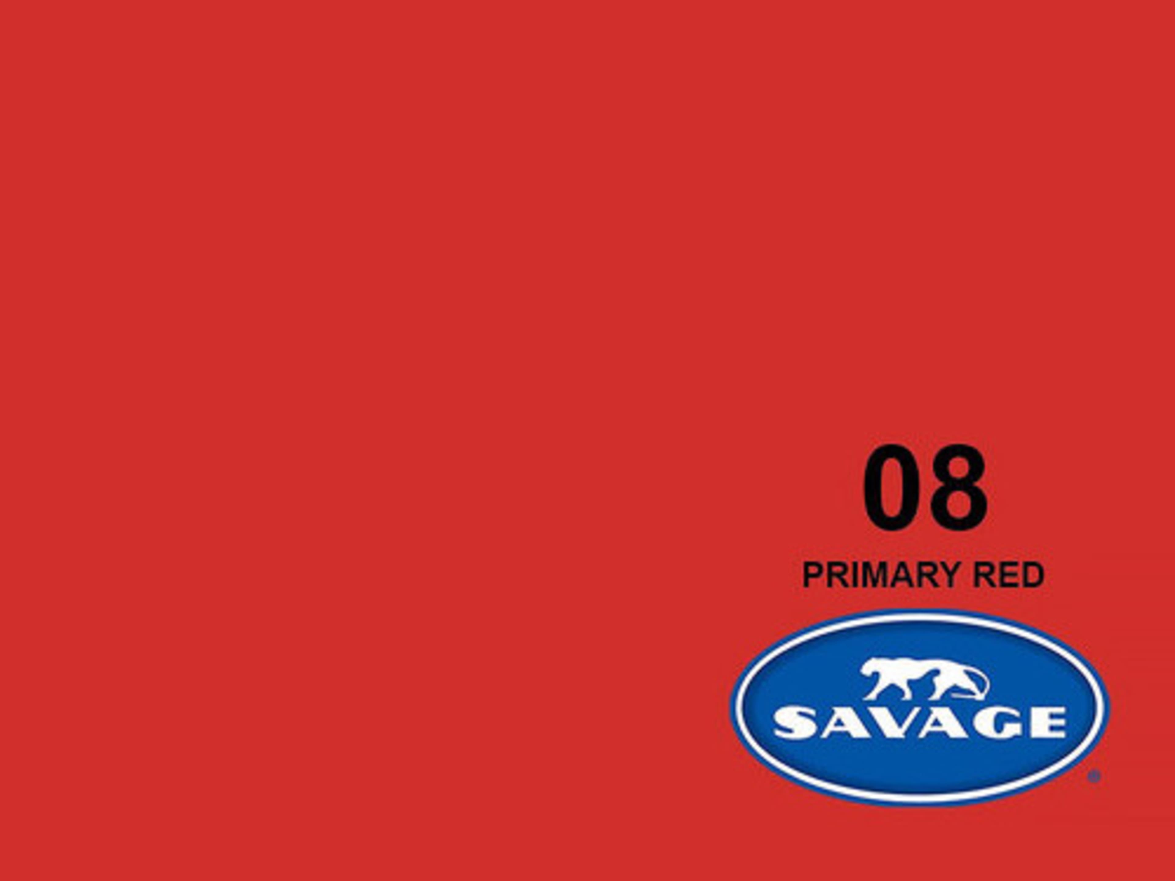 Savage #08 Primary Red Seamless Background Paper (