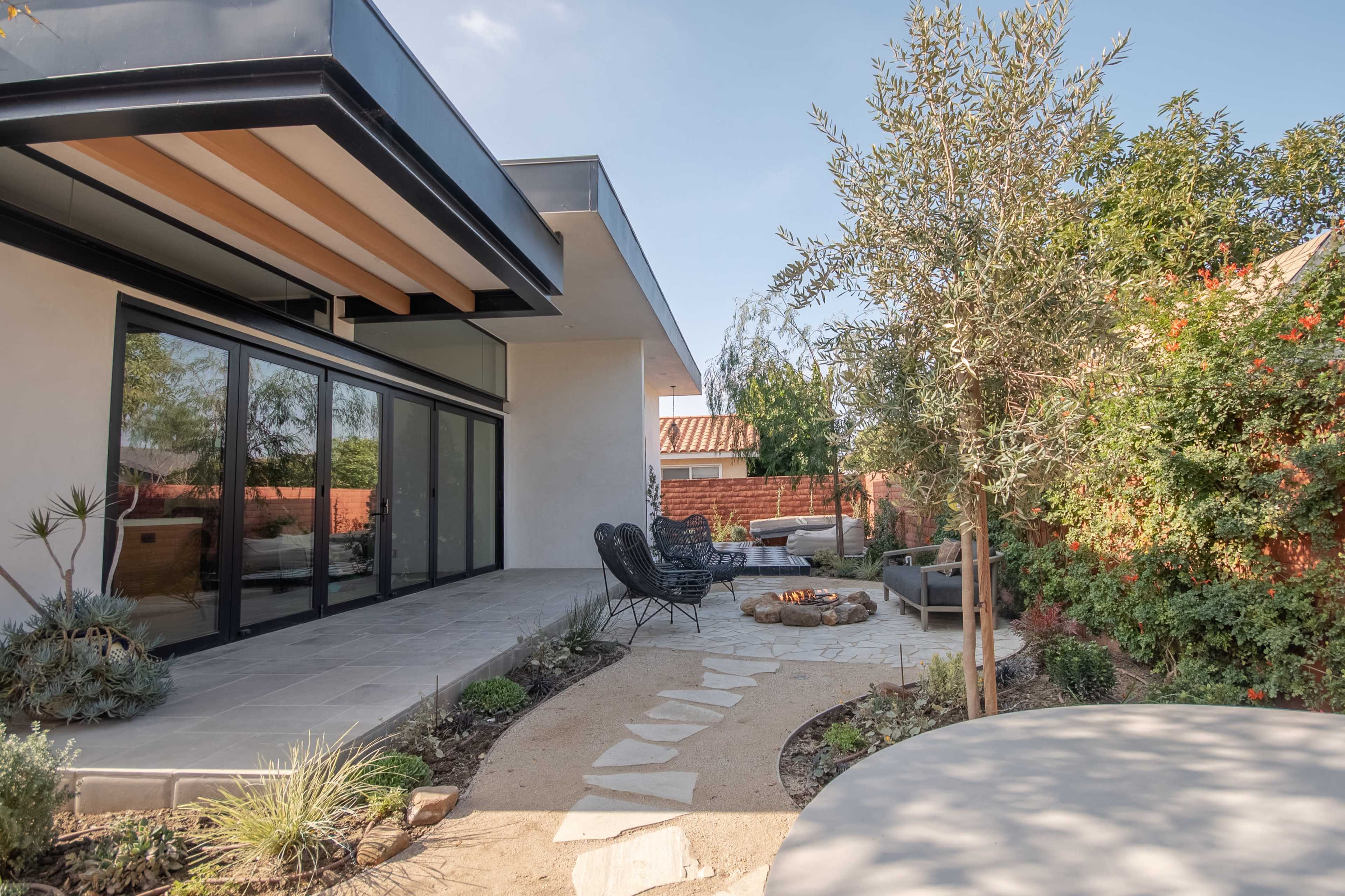 Backyard - Modern Mediterranean & Global Retreat Image in Huntington Beach, Huntington Beach, CA